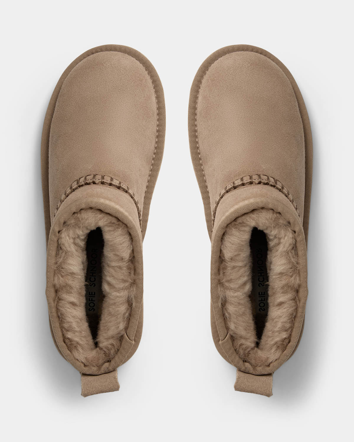 Sofie Schnoor WOMEN ABBIESW BAMSESTØVLE Bamsestøvle 7155 Nougat Brown