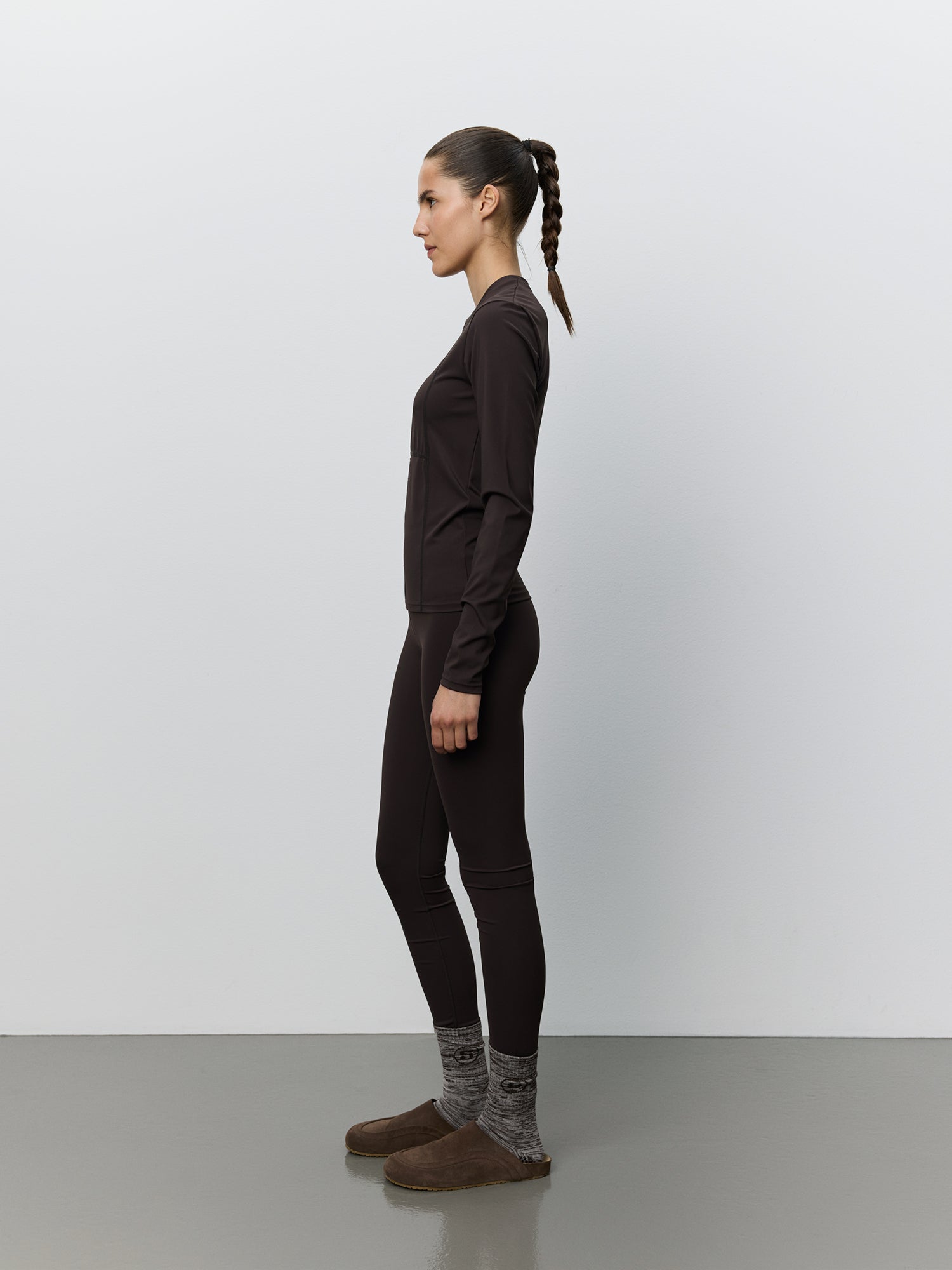Sofie Schnoor SPORT ADELASPO LEGGINGS Leggings 7025 Dark brown