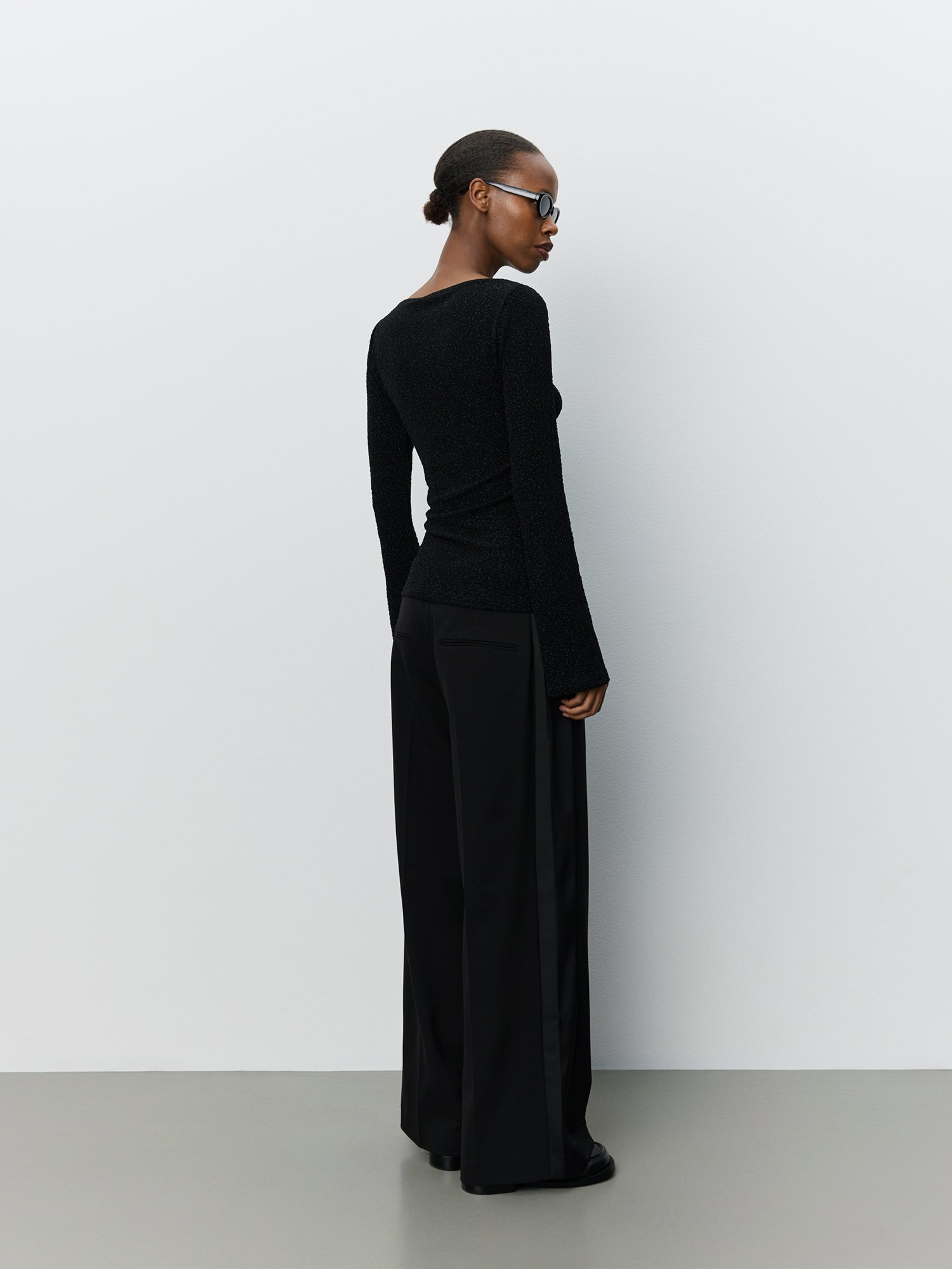 Sofie Schnoor WOMEN ALIKASW TUXEDO BUKSER Buks 1000 Black
