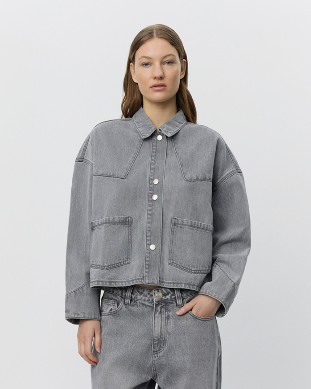 Sofie Schnoor WOMEN AMAYASW JAKKE Jakke 8052 Stone Grey