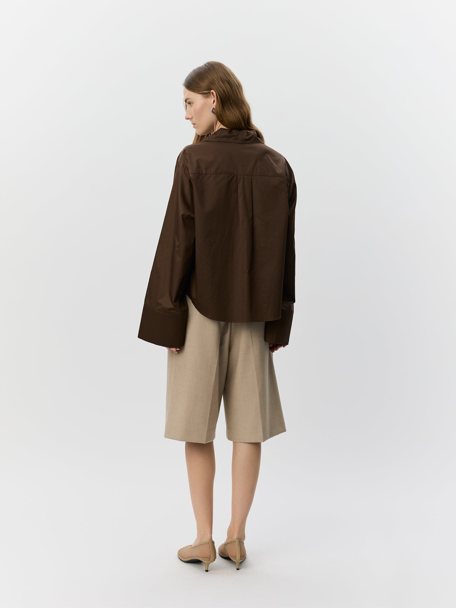 Sofie Schnoor WOMEN ANOASW OVERSIZE SKJORTE Skjorte 7162 Intense Brown