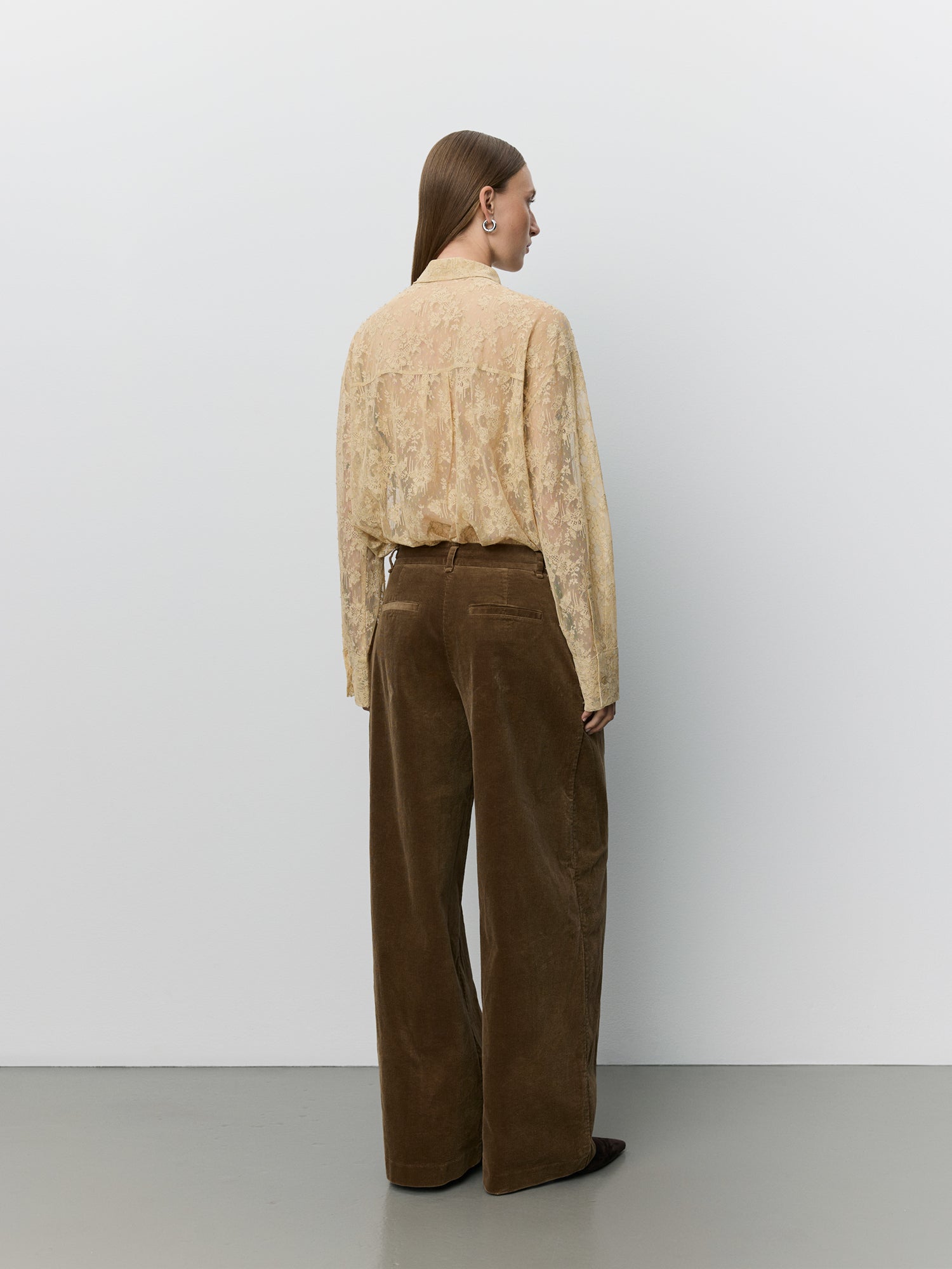 Sofie Schnoor WOMEN CORDUROY FLØJLBUKSER Buks 7052 Brown