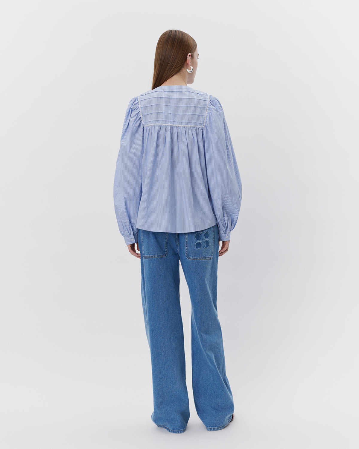 Sofie Schnoor WOMEN DELILAHSW SKJORTE Skjorte 5092 Blue striped