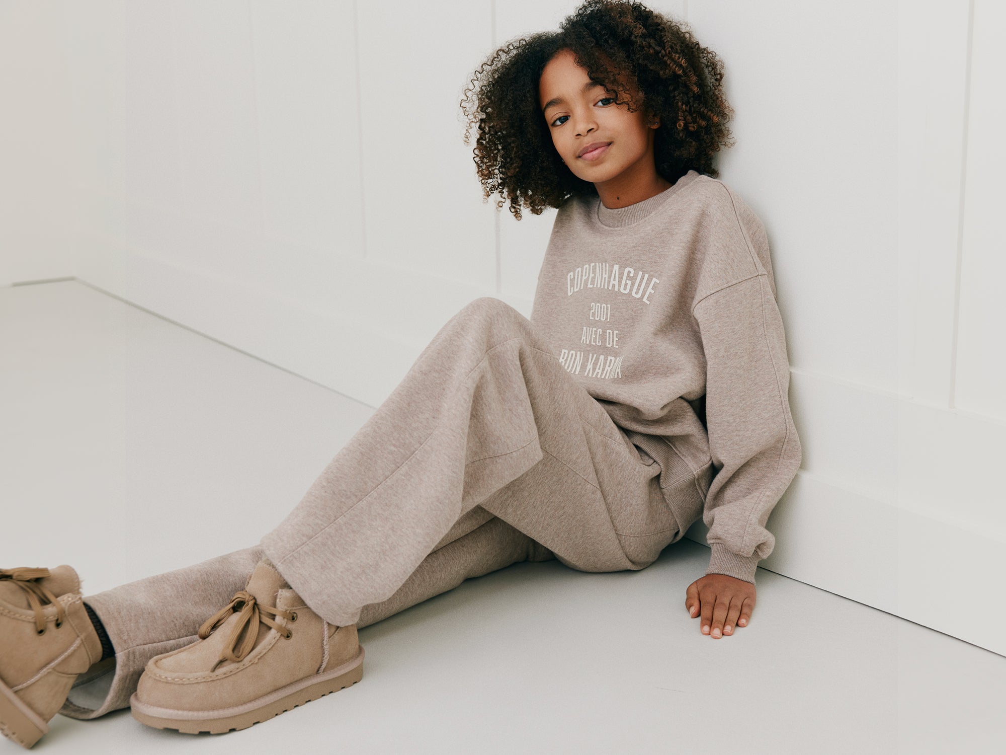 Sofie Schnoor YOUNG ELINSY SWEATSHIRT Sweatshirt 7071 Brown melange