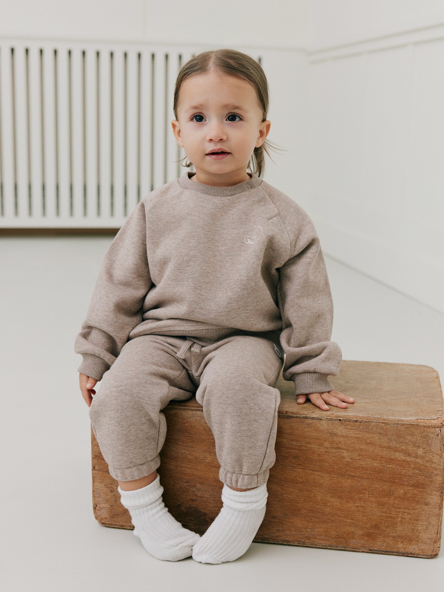 Sofie Schnoor KIDS ELISKB SWEATSHIRT Sweatshirt 7071 Brown melange