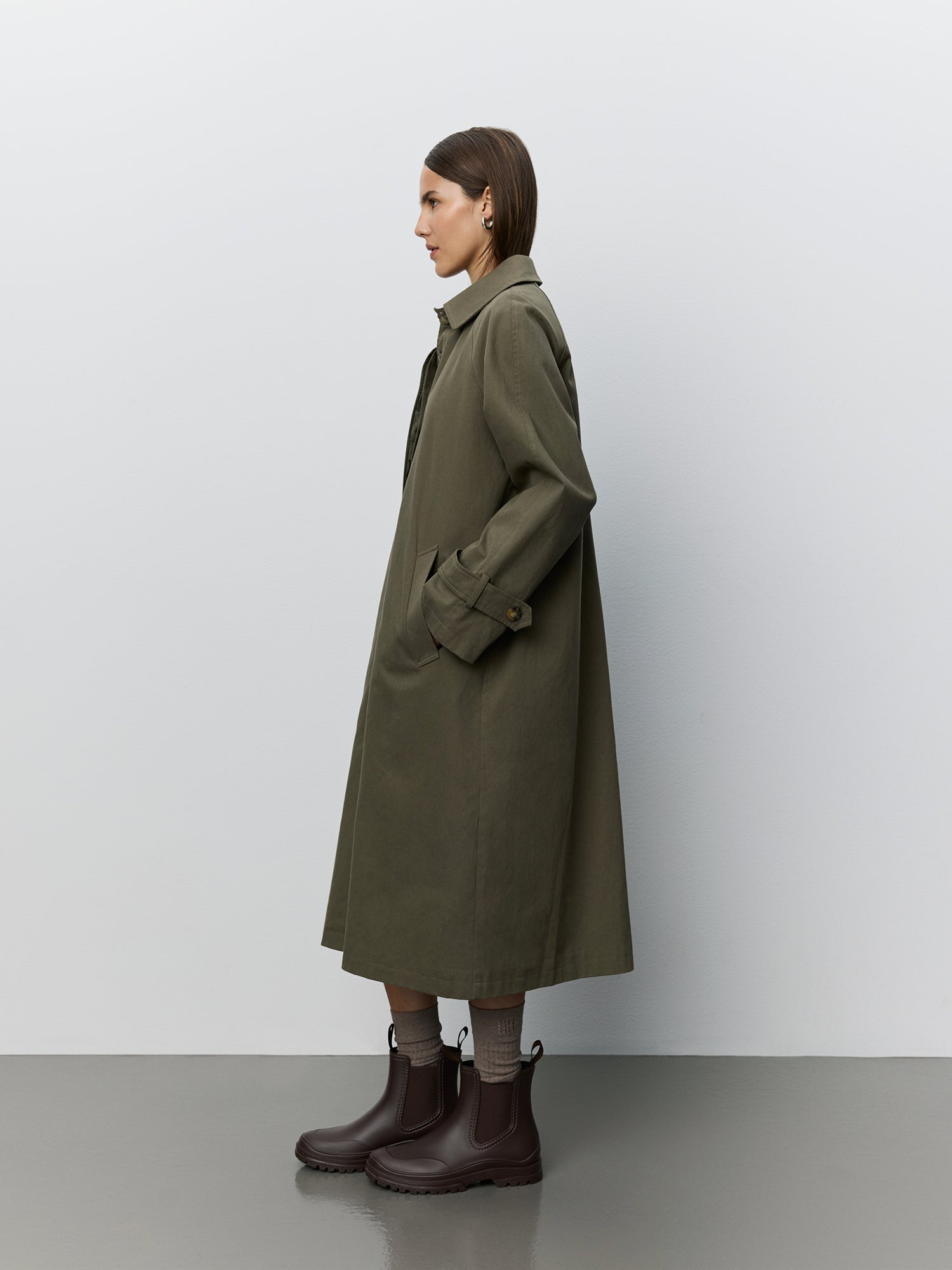 Sofie Schnoor WOMEN ENISESW FRAKKE Frakke 3039 Army green