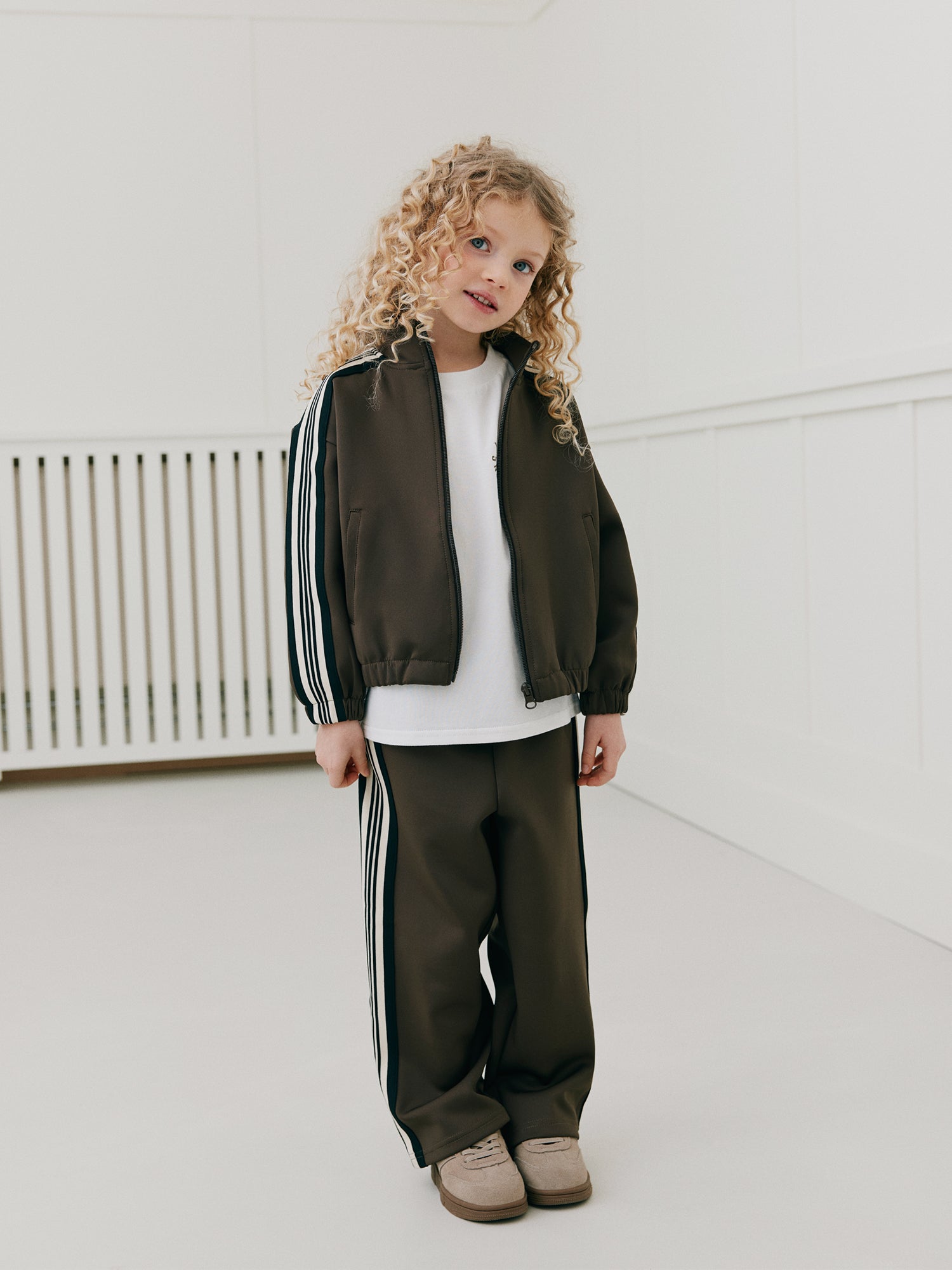 Sofie Schnoor KIDS GABBIKB BUKSER Sweatpants 7014 Brown