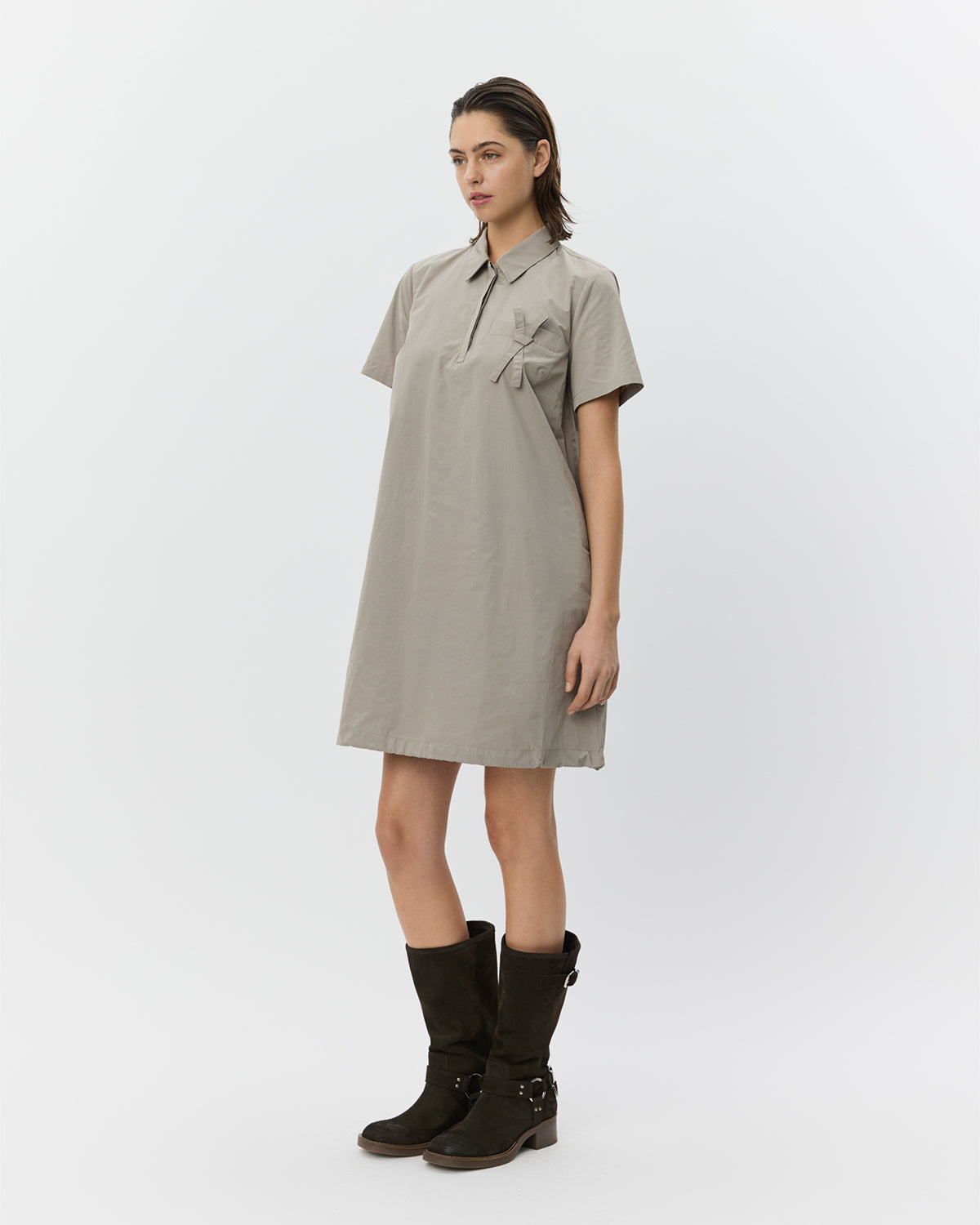 Sofie Schnoor WOMEN GEORGINASW POLO KJOLE Kjole 3072 Dusty green