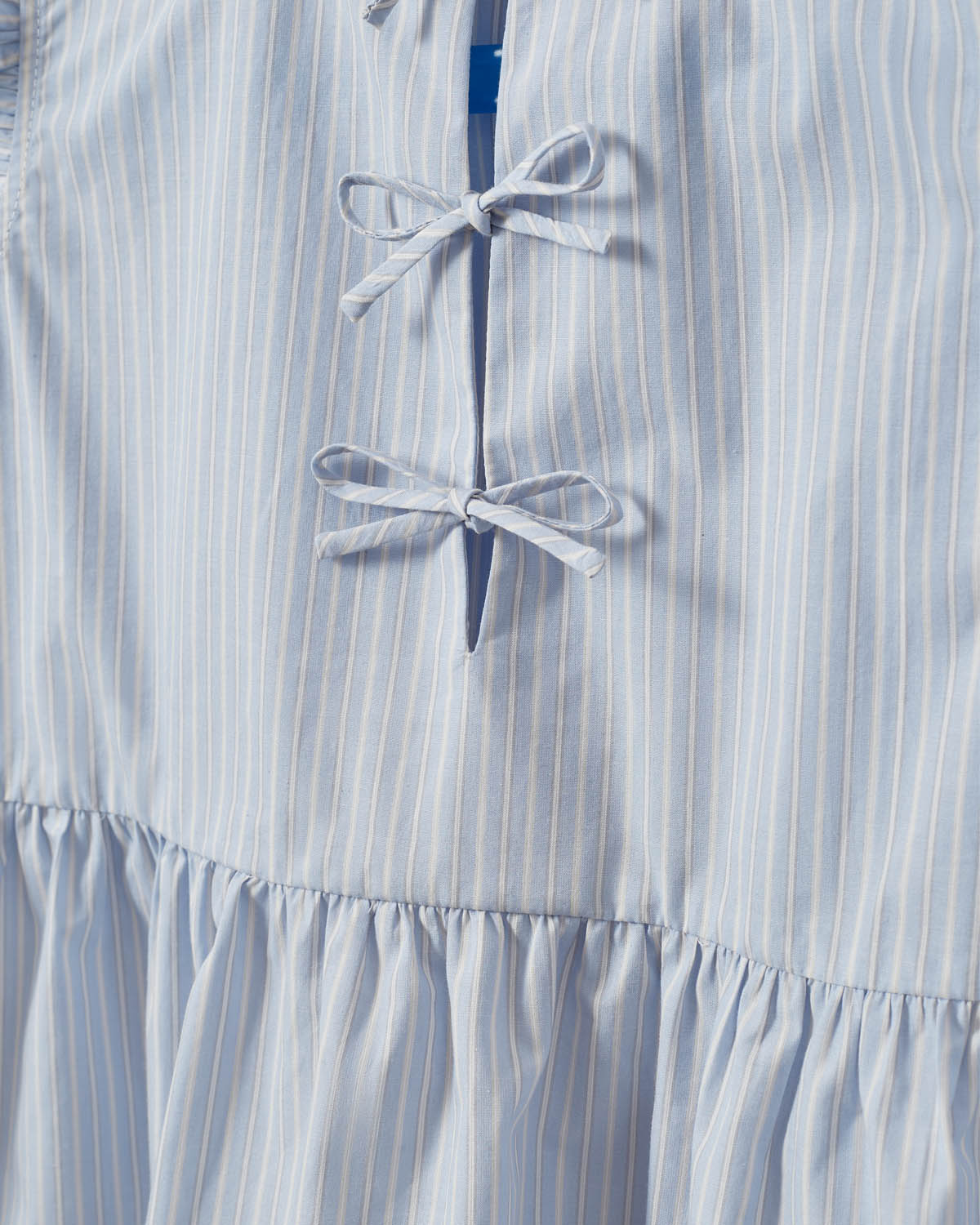 Sofie Schnoor YOUNG JulietteSY Top Skjorte 5094 Light Blue striped