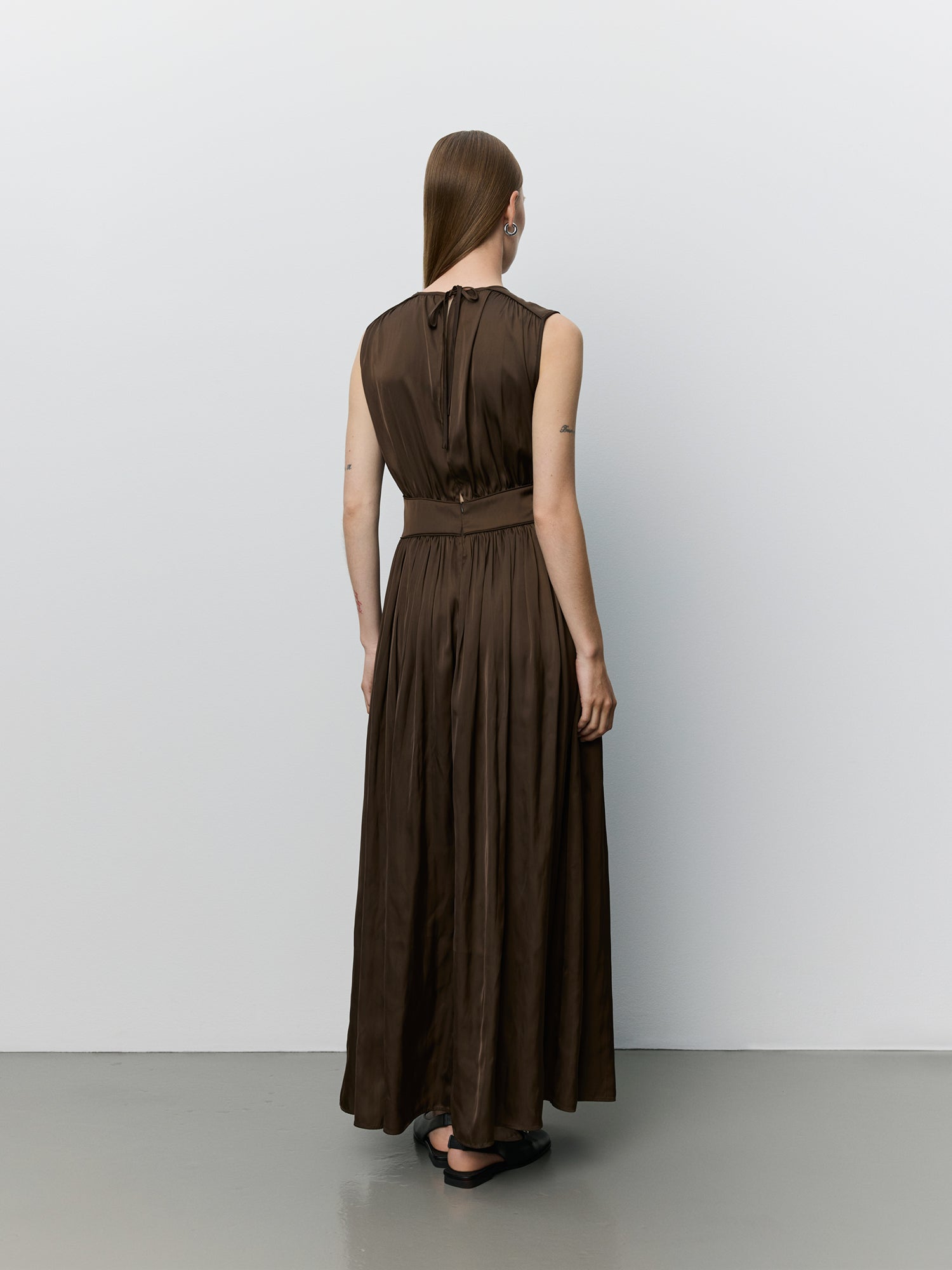 Sofie Schnoor WOMEN LINSW MAXI KJOLE Kjole 7162 Intense Brown