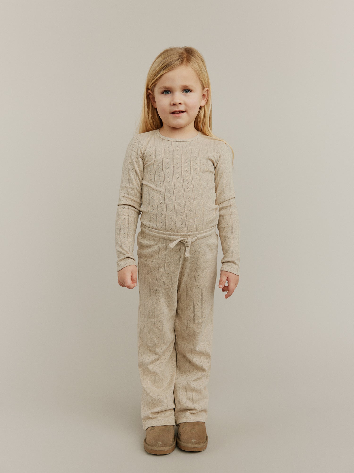 Sofie Schnoor KIDS LovaSK Trousers Buks 7015 Beige