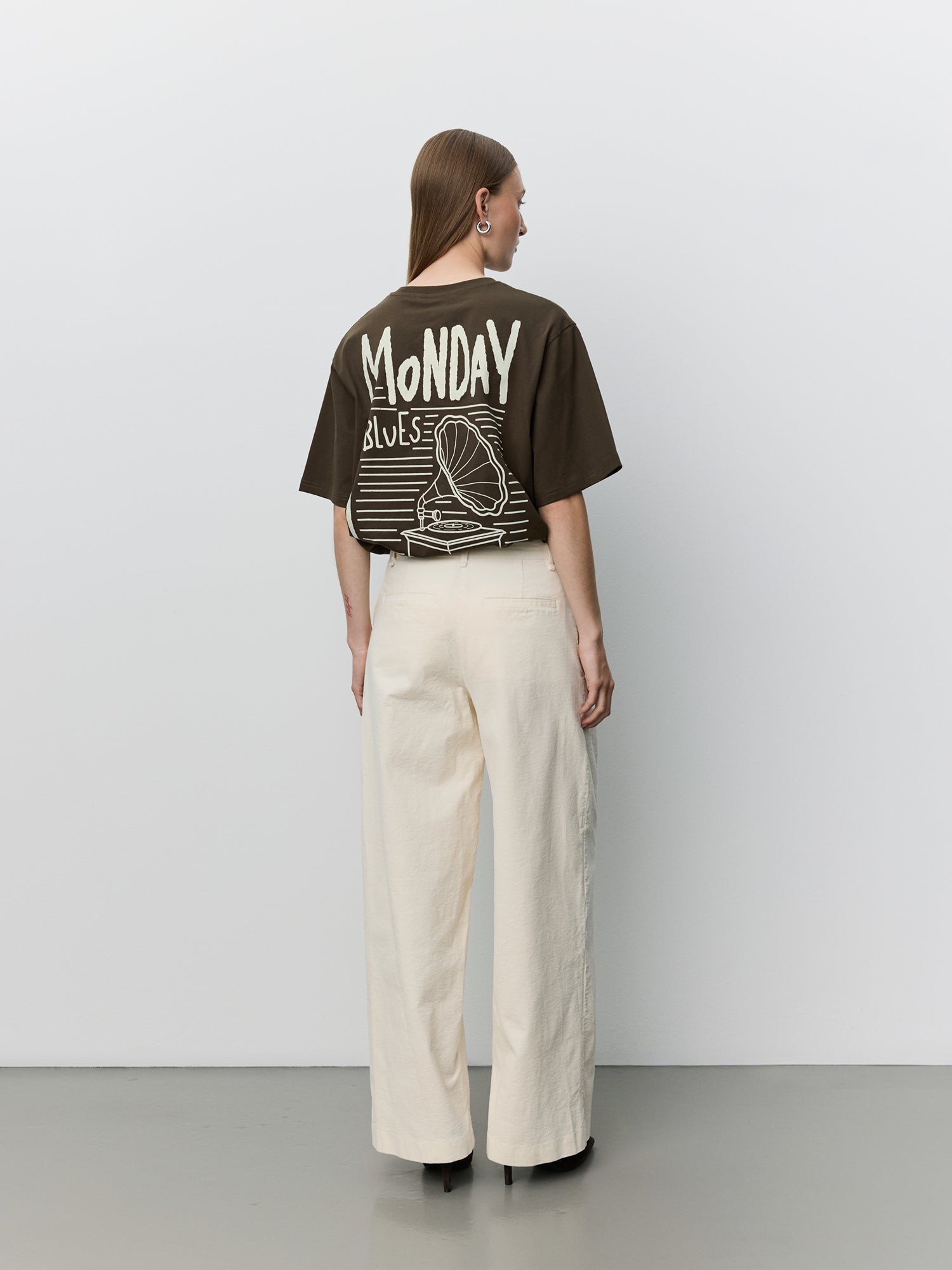 Sofie Schnoor WOMEN MAESW OVERSIZED T-SHIRT T-shirt 7162 Intense Brown