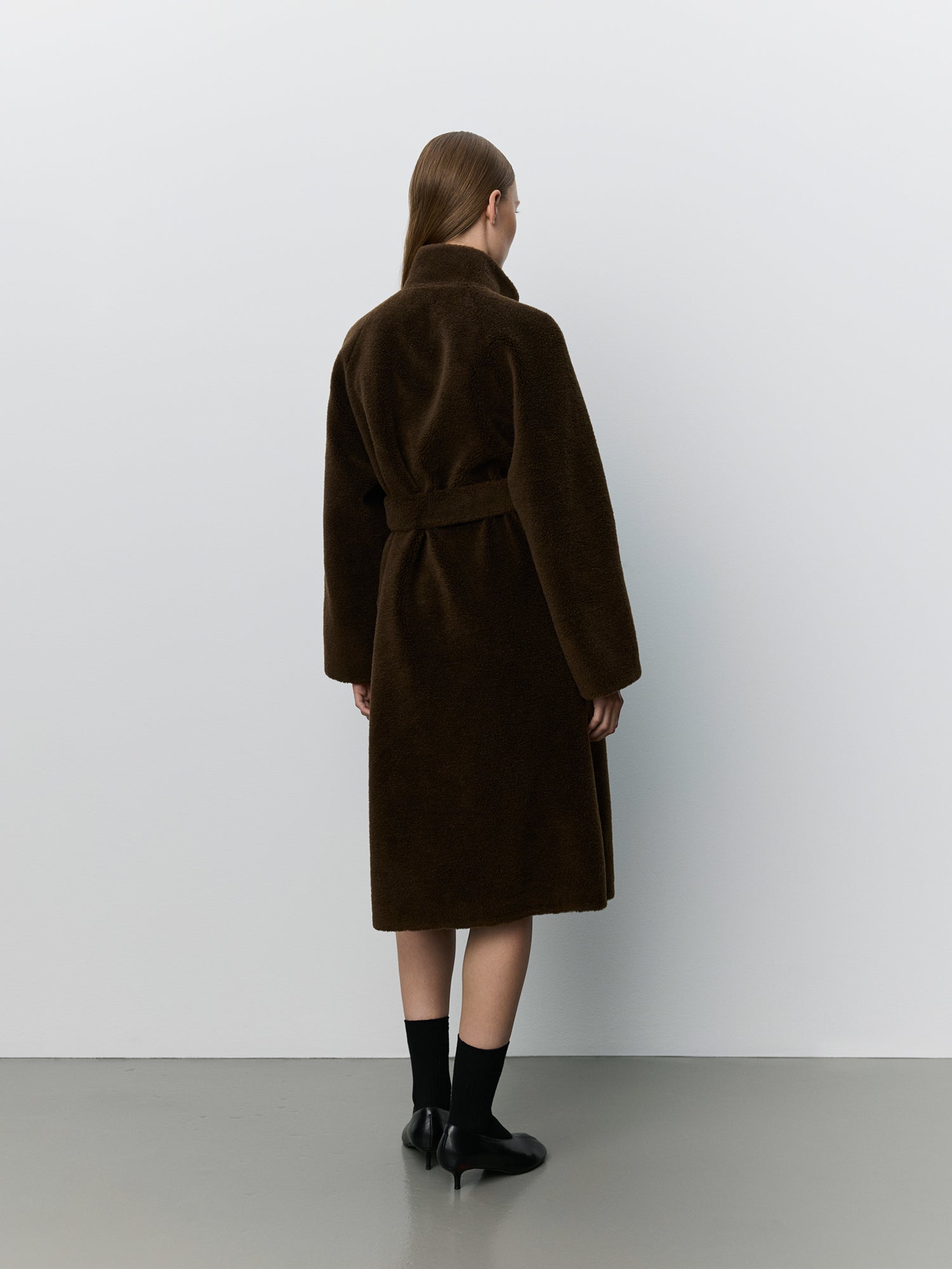 Sofie Schnoor WOMEN MARGITSW FRAKKE I ULD Jakke 7025 Dark brown