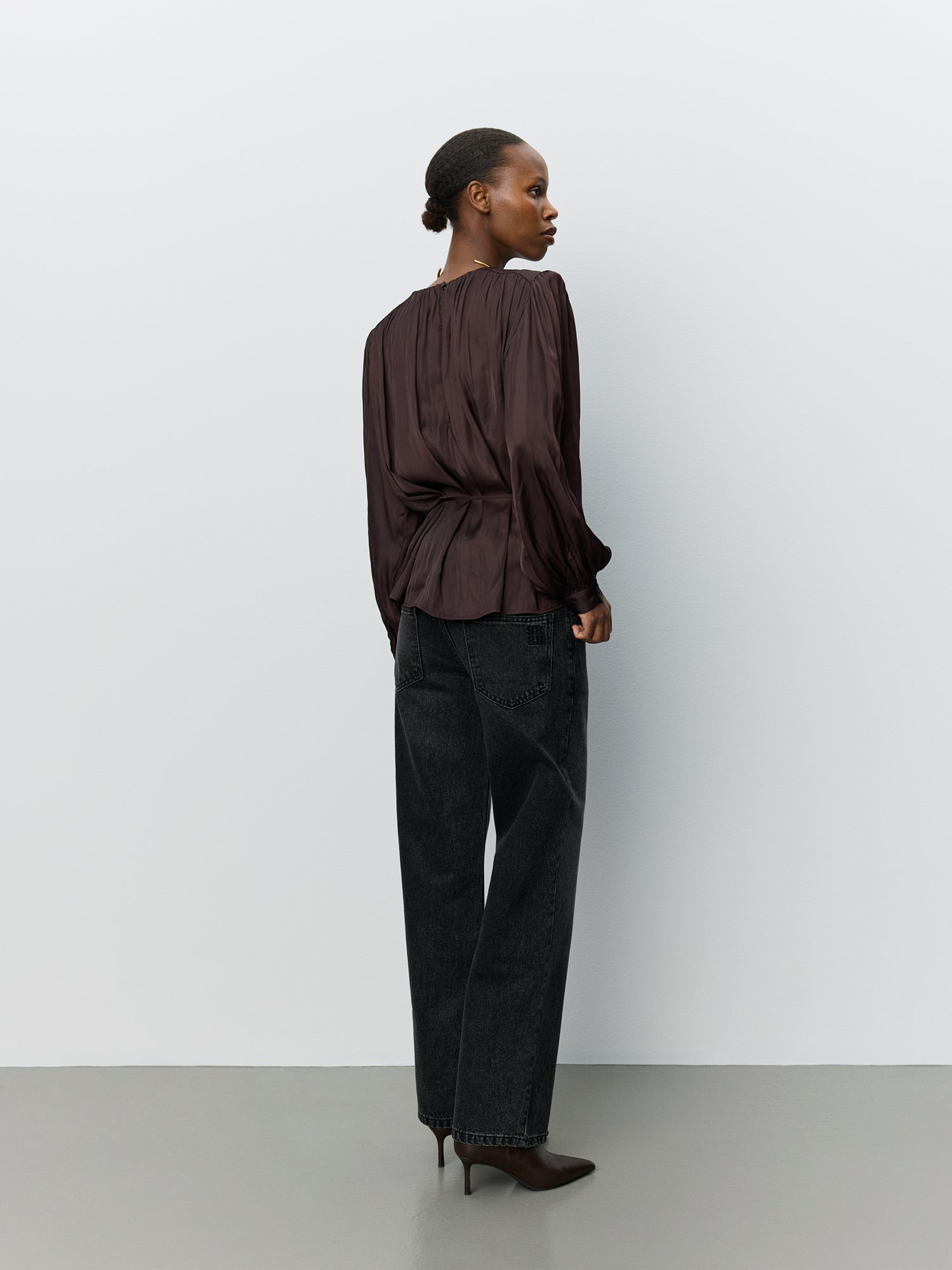 Sofie Schnoor WOMEN MARTHEASW BLUSE Bluse 7168 Dark Plum