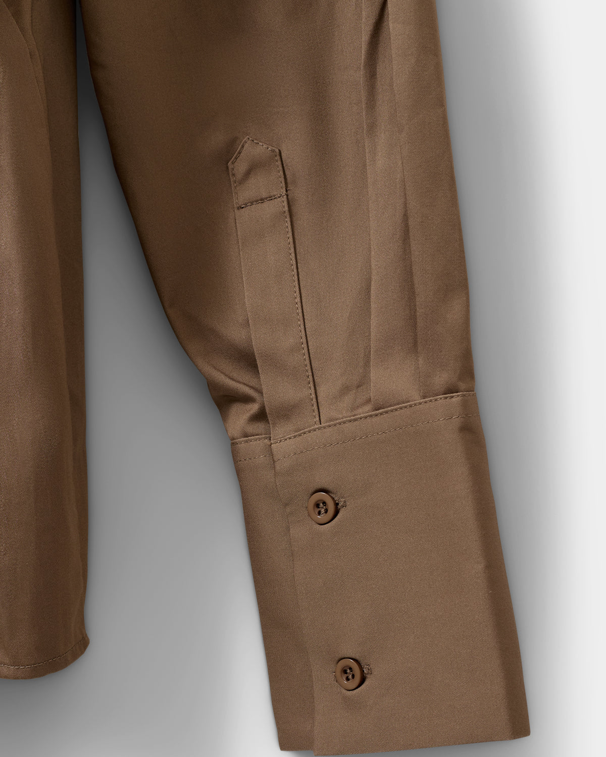Sofie Schnoor WOMEN MIKRASW FITTED SKJORTE MED LÆG Skjorte 9099 Middle Brown