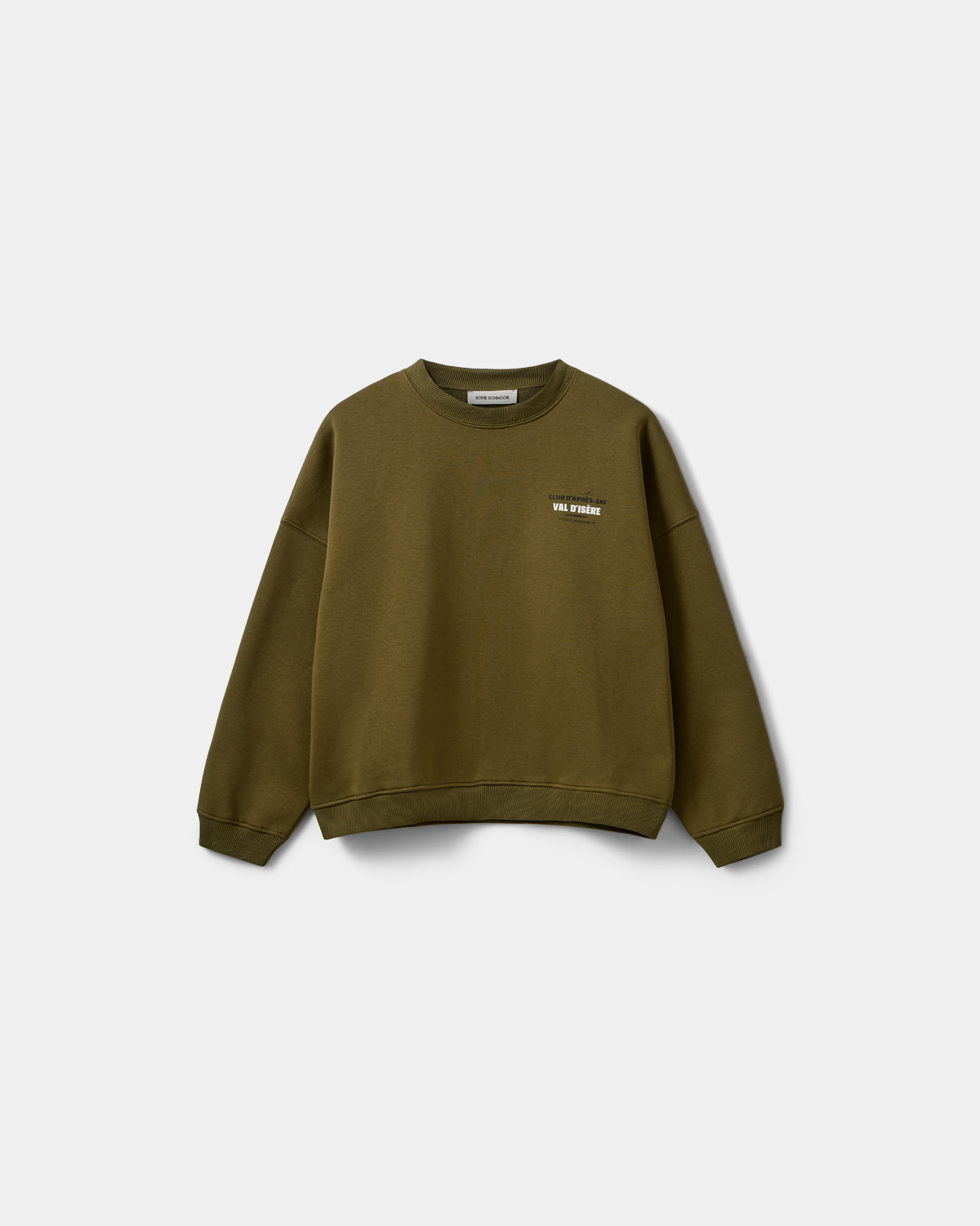 Sofie Schnoor WOMEN PAROSSW OVERSIZE SWEATSHIRT Sweatshirt 3030 Olive green