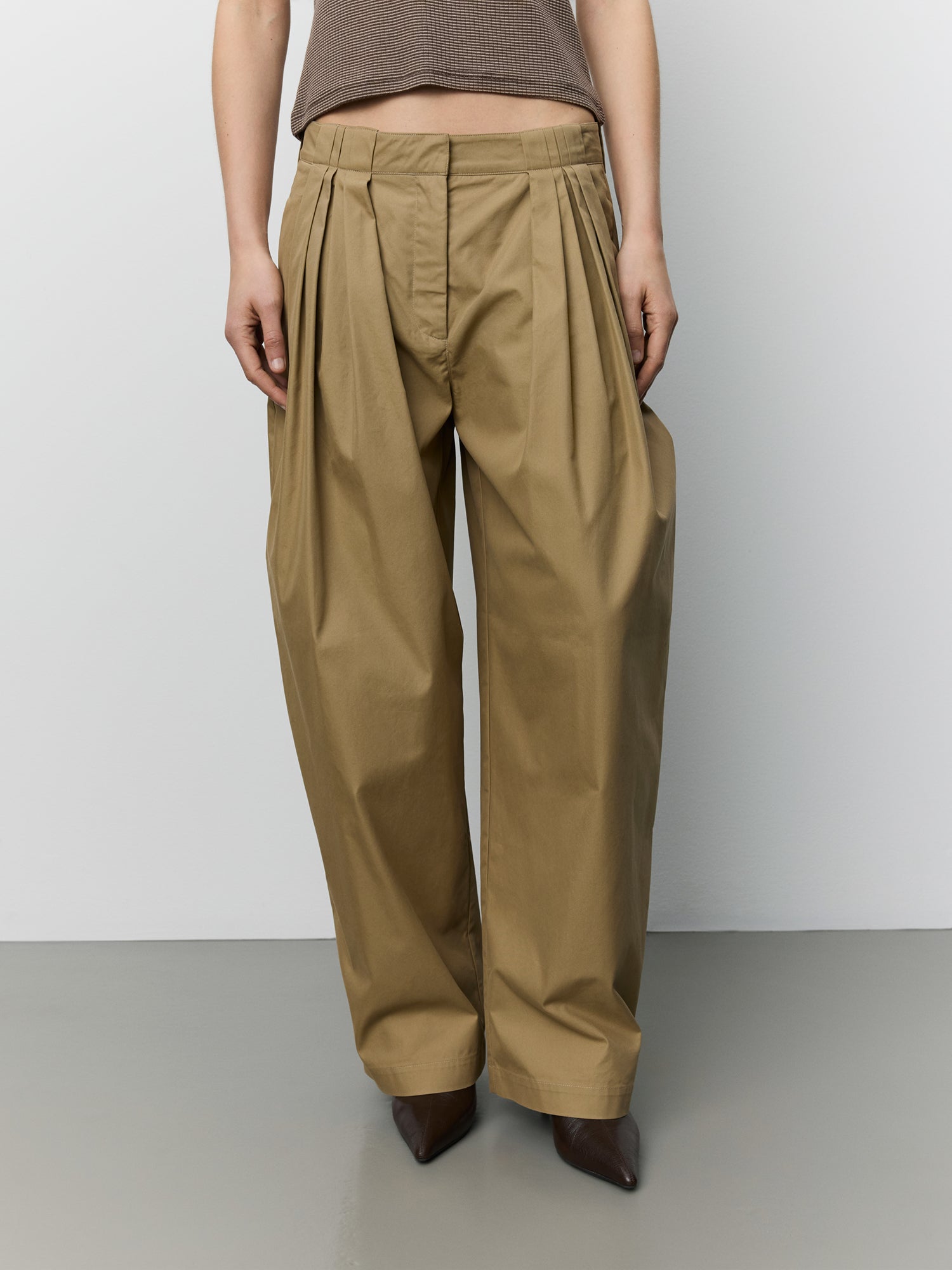 Sofie Schnoor WOMEN TAMARASW BARREL BUKSER Buks 7055 Light brown
