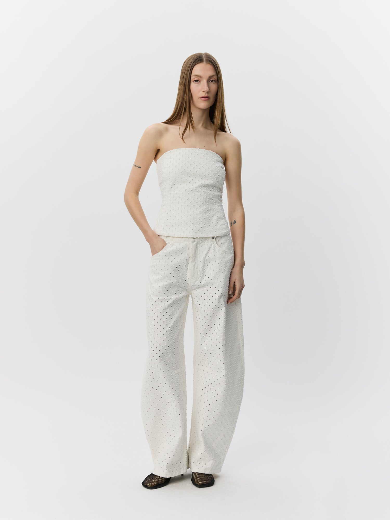 Sofie Schnoor WOMEN TOMARSW BARREL FORMEDE JEANS Jeans 0101 Off white