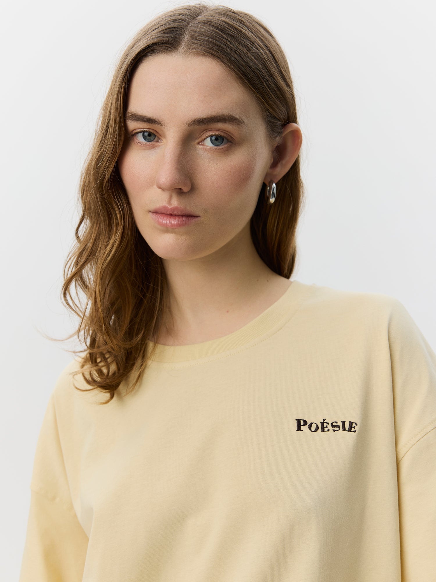 Sofie Schnoor WOMEN VERASW BOXY T-SHIRT T-shirt 0158 Creme Yellow