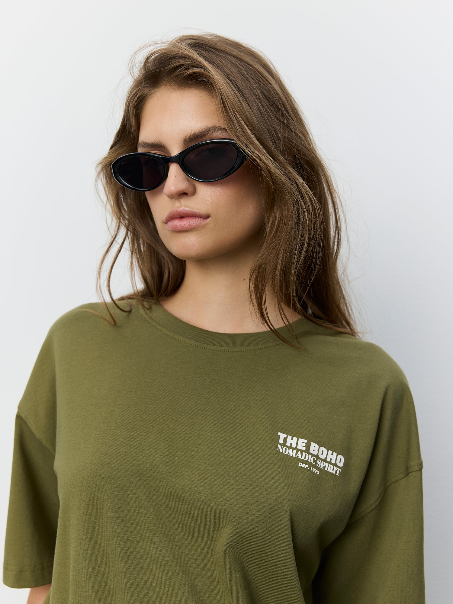 Sofie Schnoor WOMEN VERASW BOXY T-SHIRT T-shirt 3030 Olive green