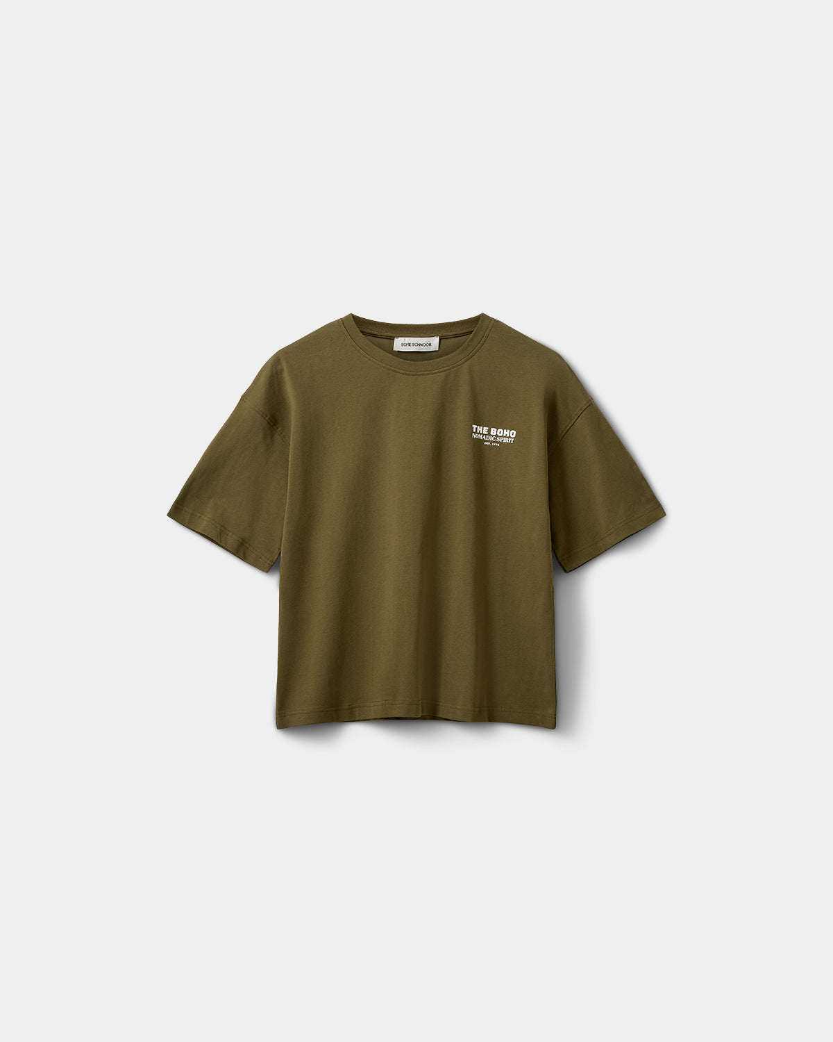 Sofie Schnoor WOMEN VERASW BOXY T-SHIRT T-shirt 3030 Olive green