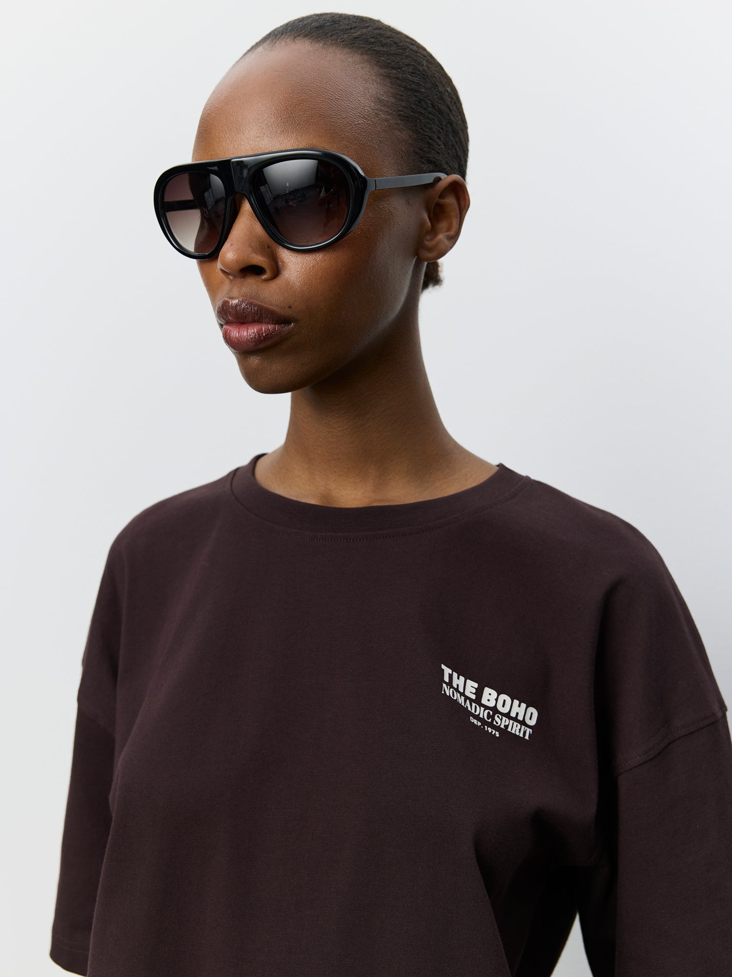 Sofie Schnoor WOMEN VERASW BOXY T-SHIRT T-shirt 7168 Dark Plum
