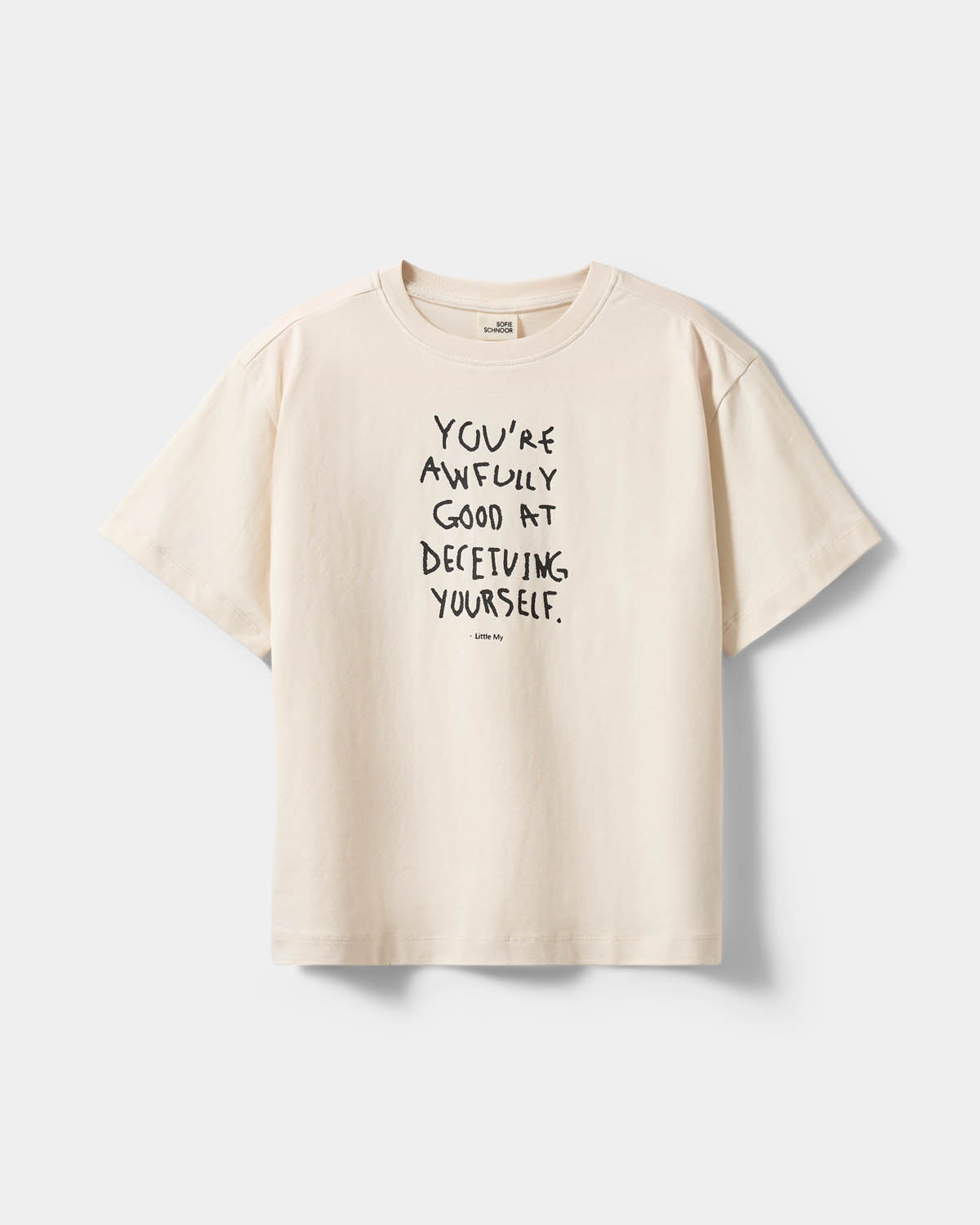 Sofie Schnoor YOUNG VERINASY MOOMIN T-SHIRT T-shirt 0159 Cream White