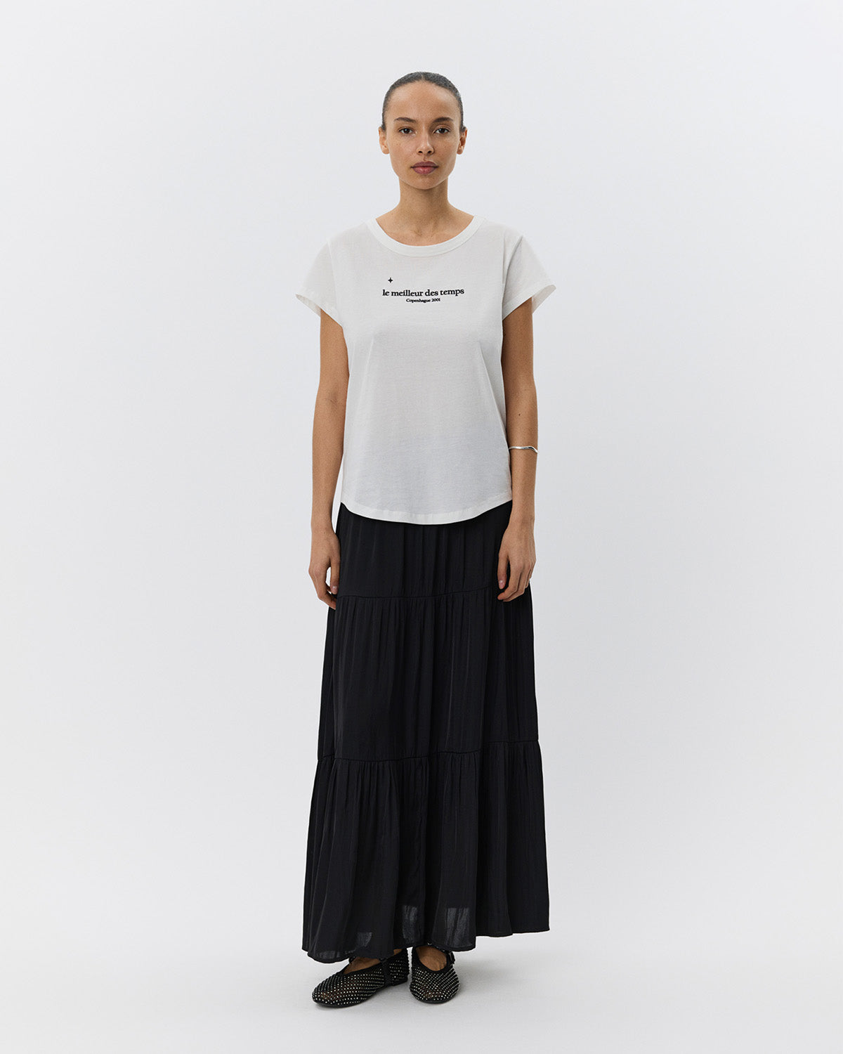 Sofie Schnoor WOMEN ZOEYSW T-SHIRT T-shirt 0124 Snow white
