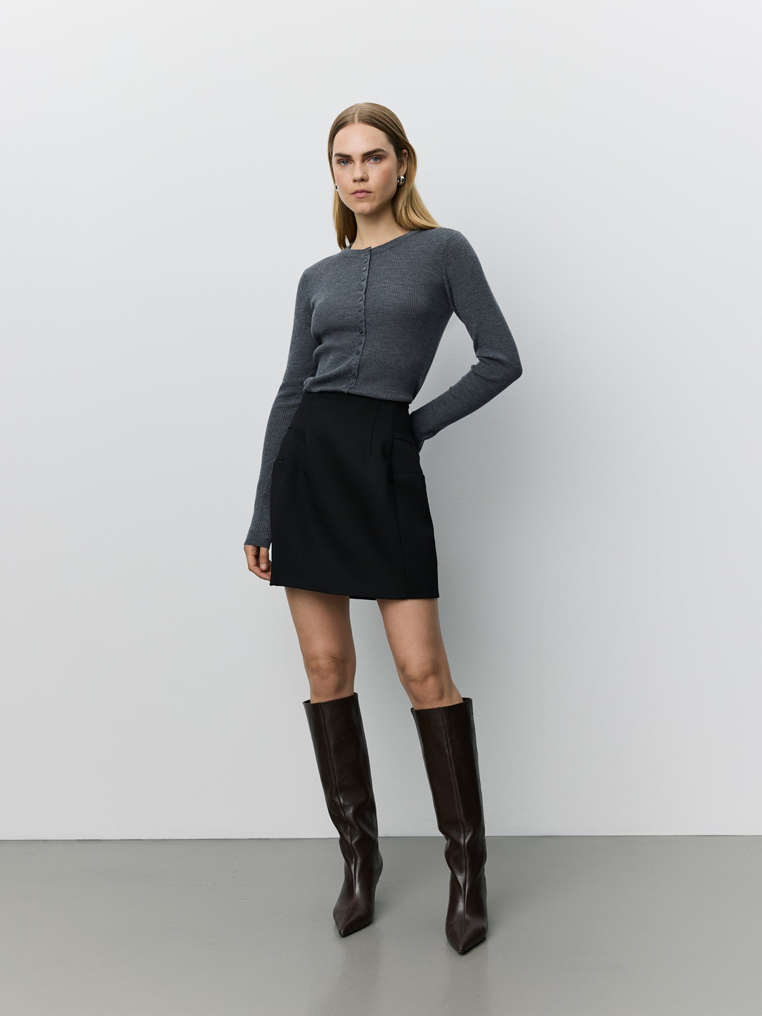 Sofie Schnoor WOMEN ABBIESW MINI NEDERDEL Nederdel 1000 Black