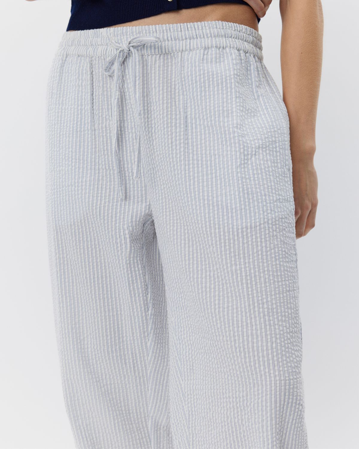 Sofie Schnoor WOMEN ABIGAILESW BUKS Buks 0149 Antique White w Blue