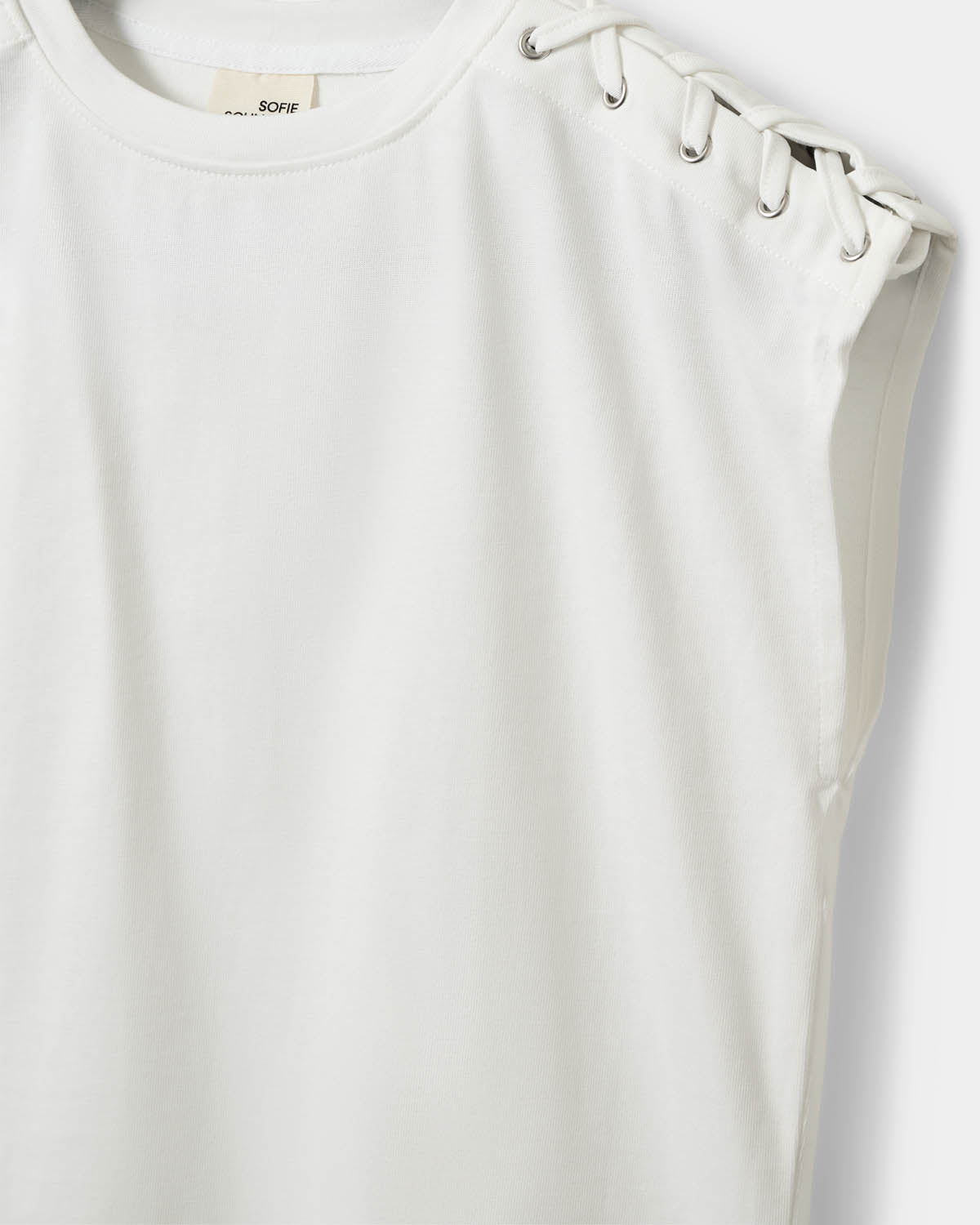 Sofie Schnoor YOUNG ALEIDSY TOP T-shirt 0101 Off white