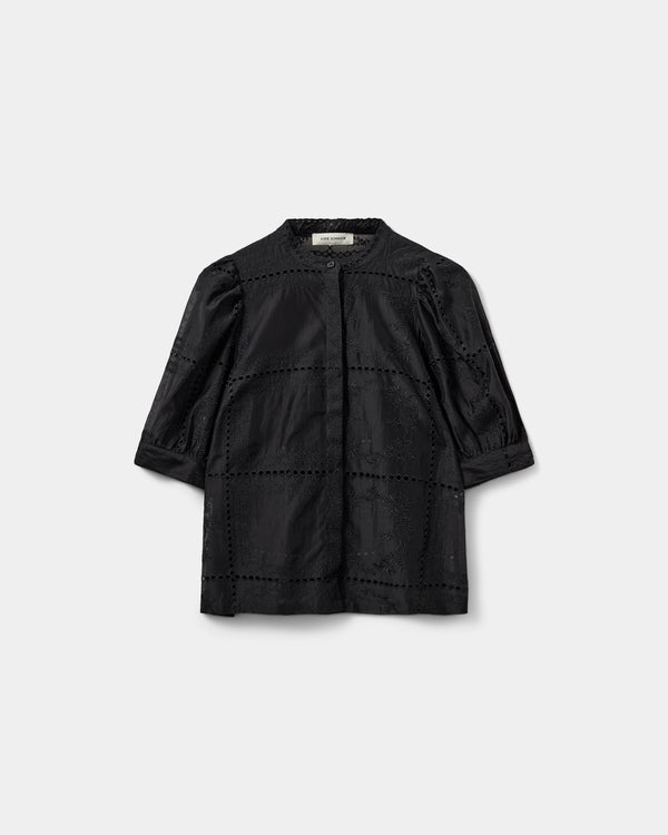 Sofie Schnoor WOMEN ALESSIASW BRODERI SKJORTE Skjorte 1000 Black