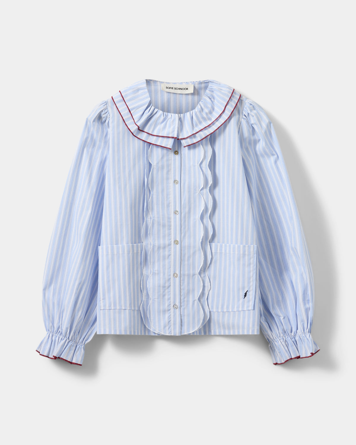 Sofie Schnoor WOMEN ALEXASW SKJORTE Skjorte 5092 Blue striped