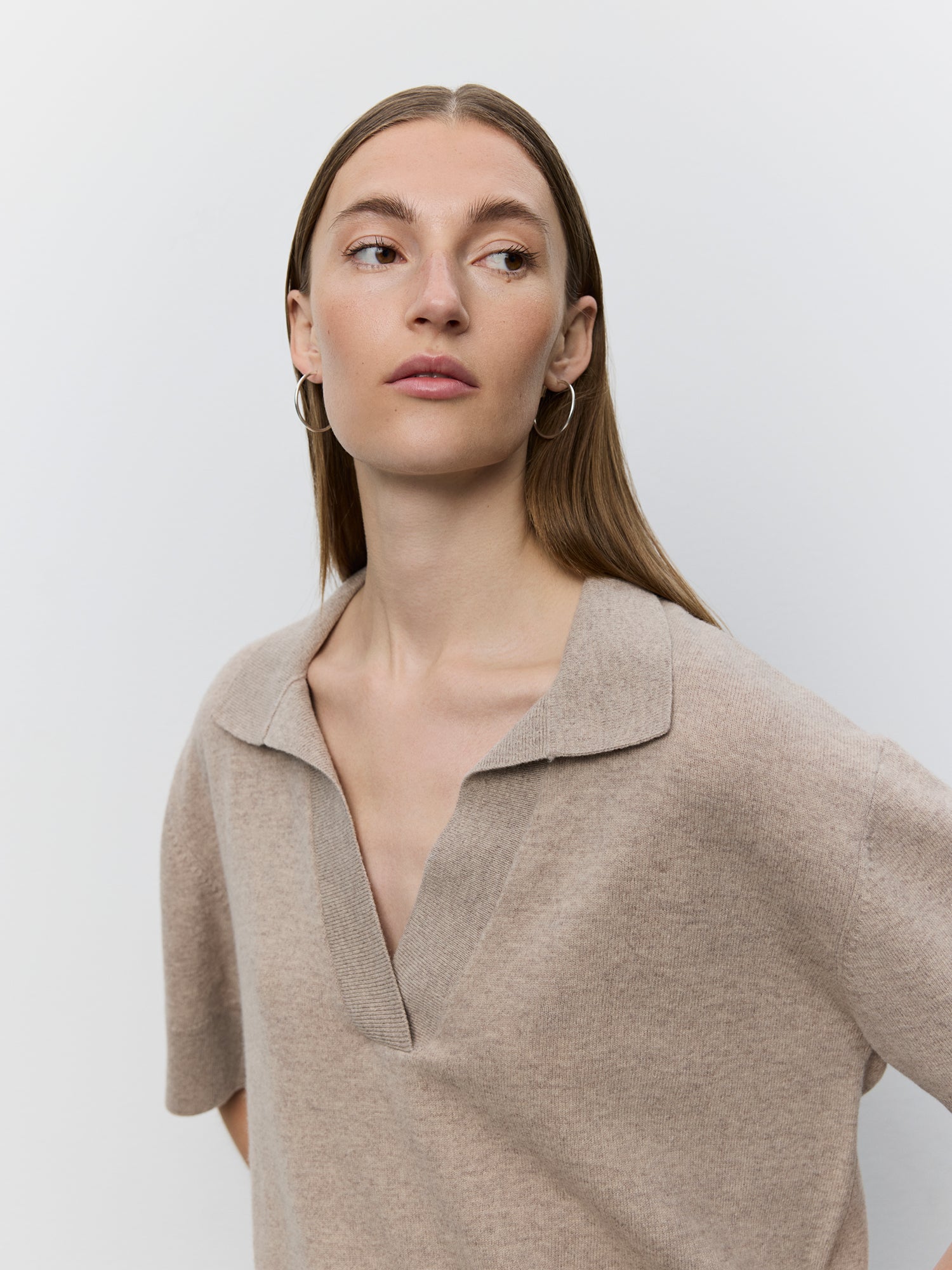 Sofie Schnoor WOMEN AMALYSW BLUSE Bluse 7071 Brown melange