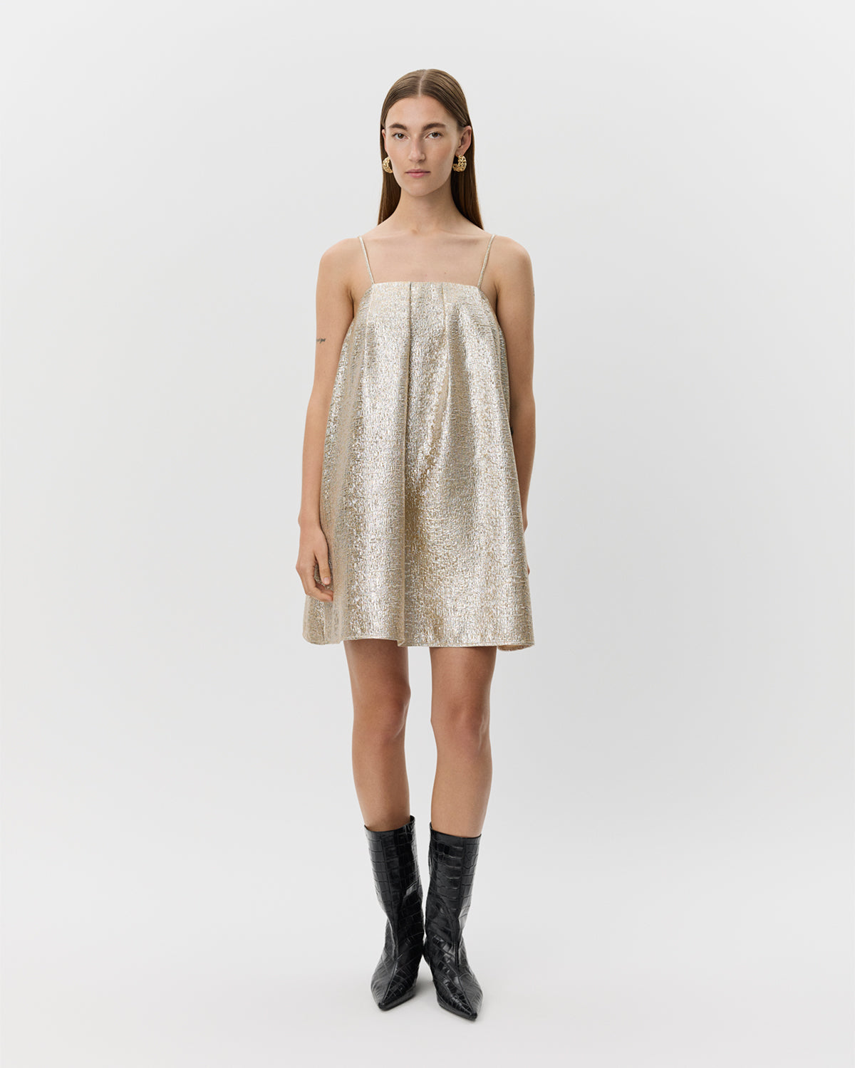 Sofie Schnoor WOMEN ANDYSW KJOLE Kjole 0135 Light Gold