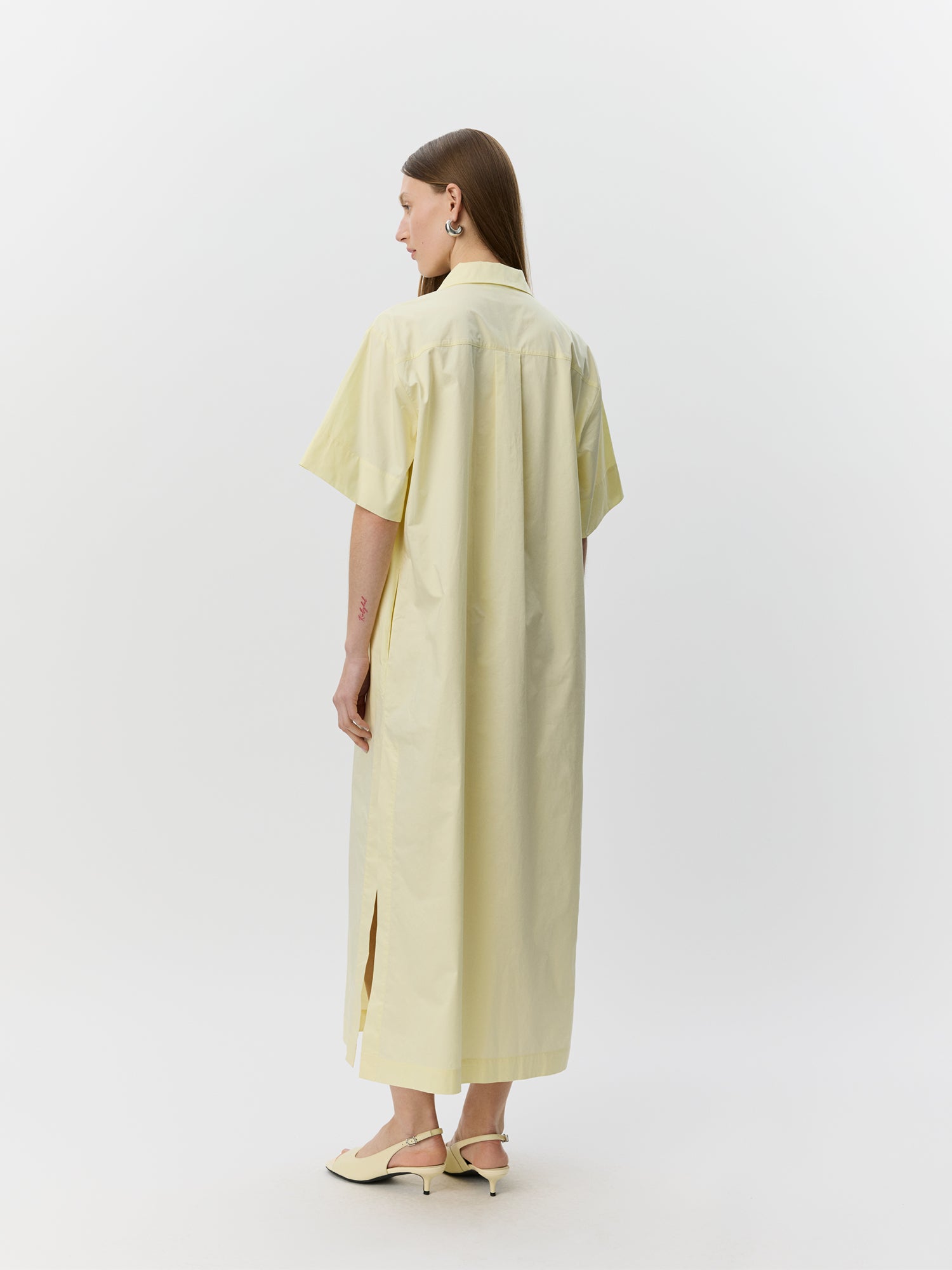 Sofie Schnoor WOMEN ASANASW OVERSIZE SKJORTE KJOLE Kjole 2026 Light yellow
