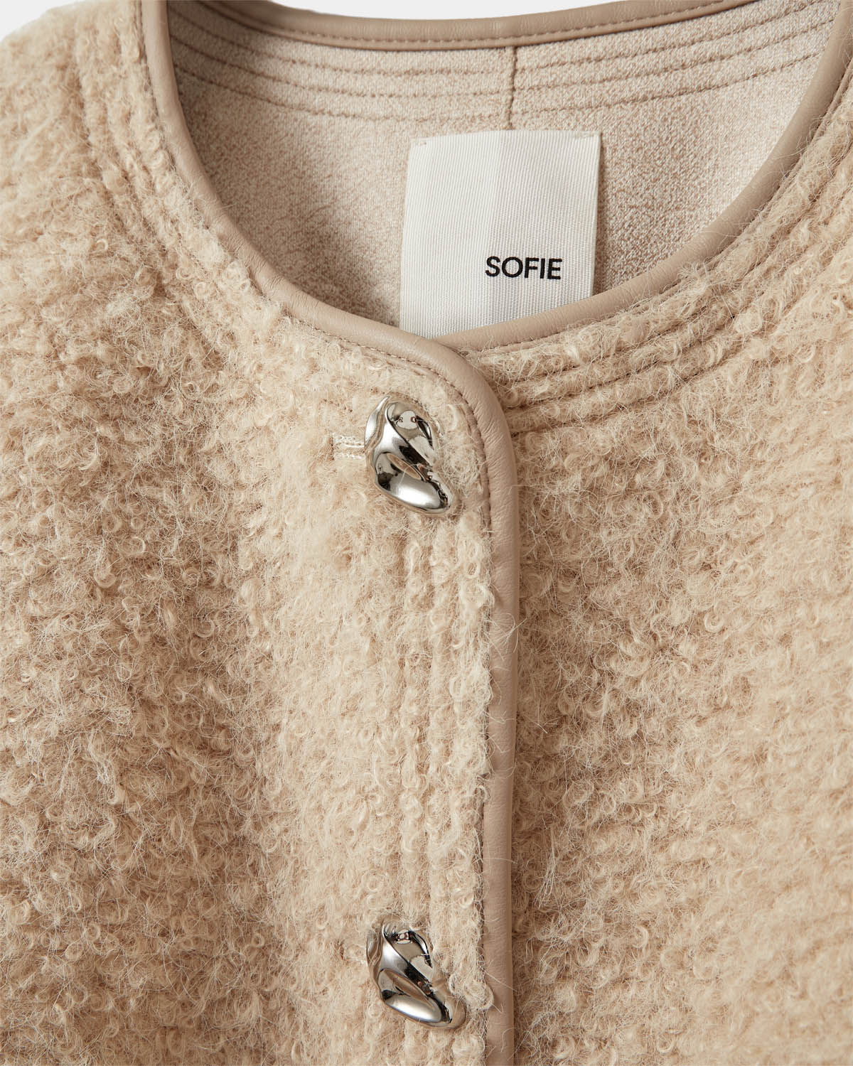 Sofie Schnoor WOMEN BENESW PELSFRAKKE Jakke 7015 Beige