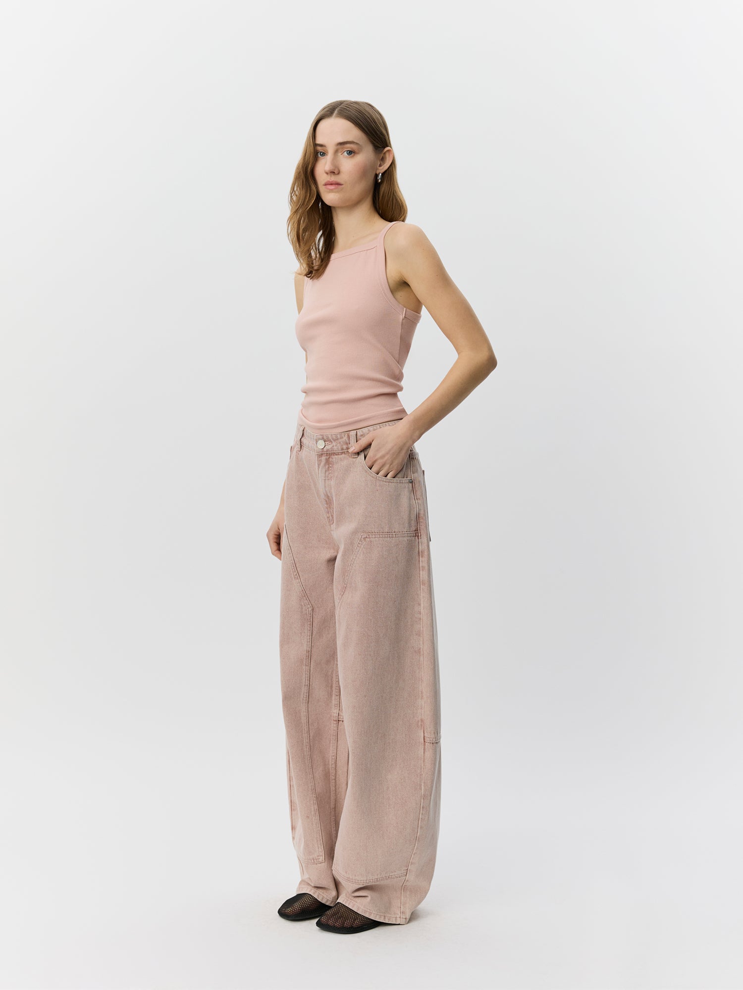 Sofie Schnoor WOMEN BREESW RIB TANK TOP Top 4073 Dusty Rose