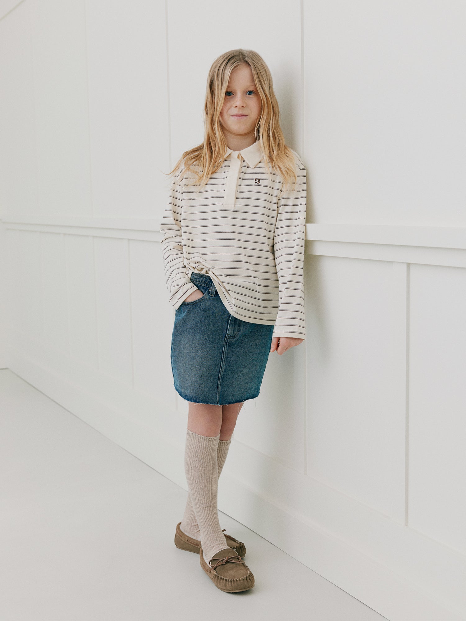 Sofie Schnoor YOUNG CALLYSY NEDERDEL Nederdel 5055 Denim blue