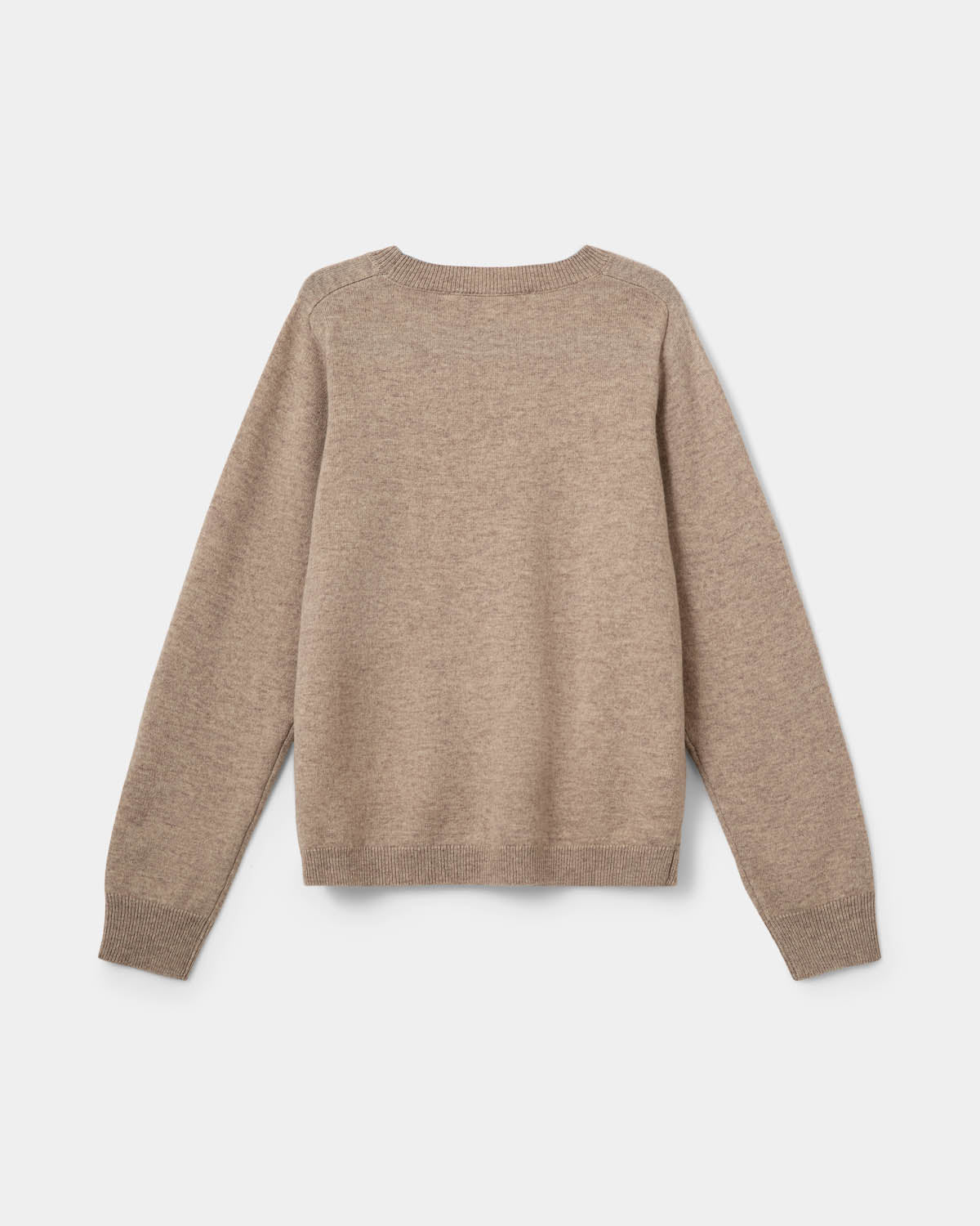Sofie Schnoor YOUNG DELIASY STRIK Sweater 7071 Brown melange