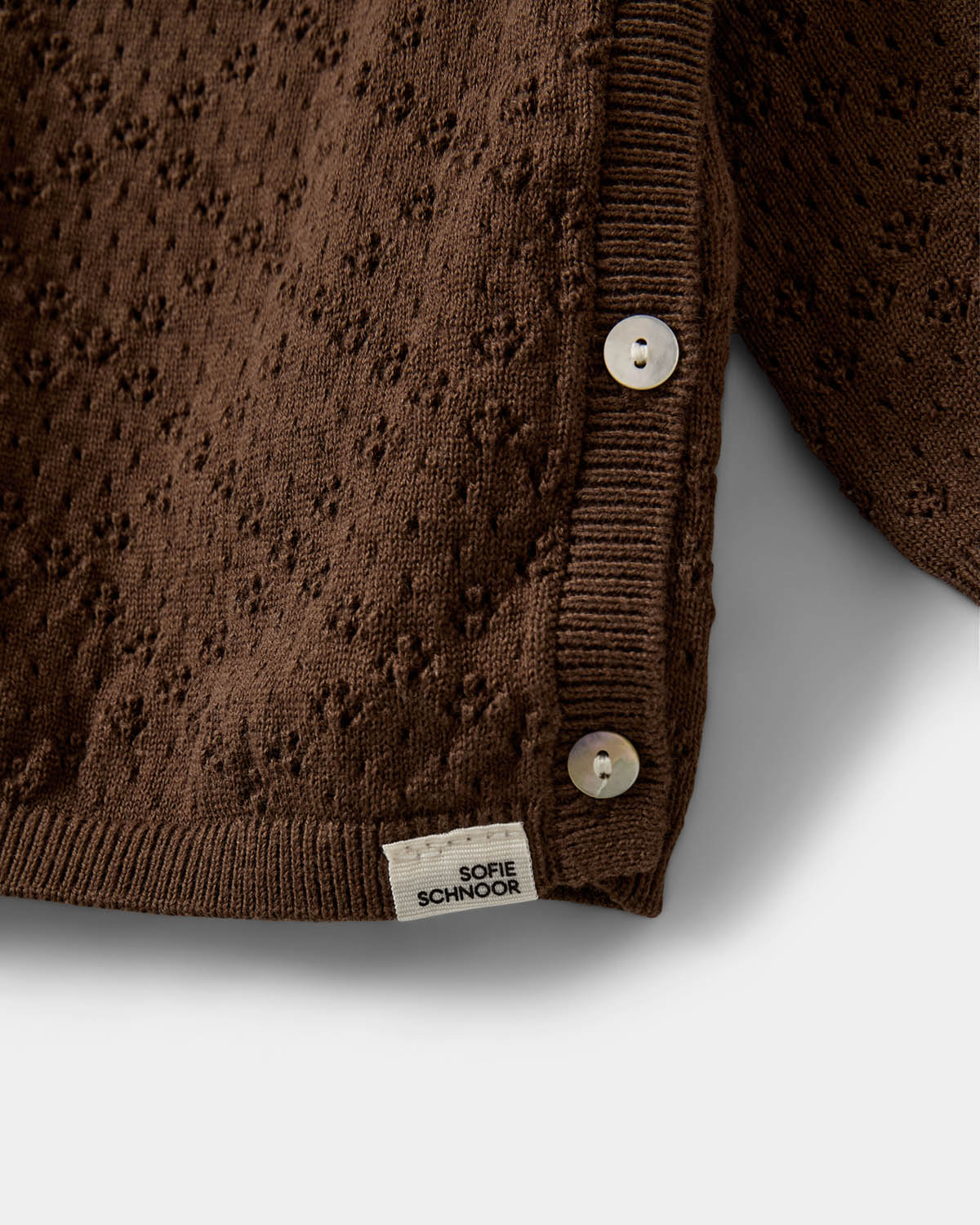 Sofie Schnoor KIDS DoraKB Knit Strik 7052 Brown