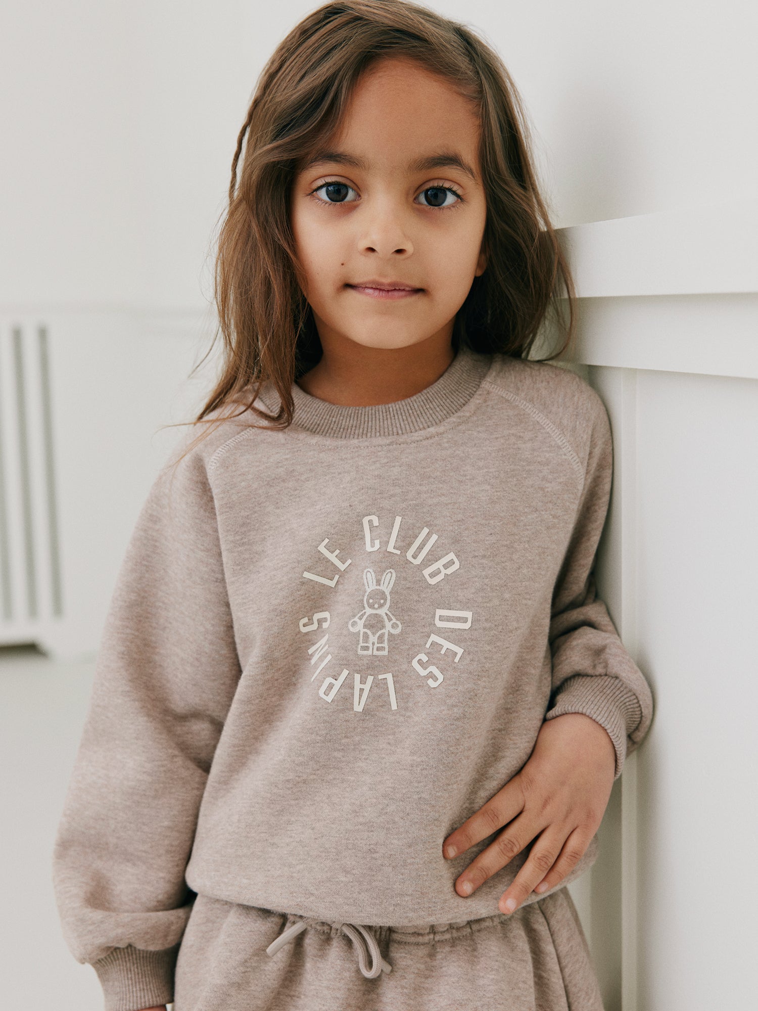 Sofie Schnoor KIDS ELISKB SWEATSHIRT Sweatshirt 7071 Brown melange