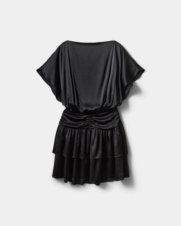 ICON 017 - EMBERSW SILK MINI DRESS
