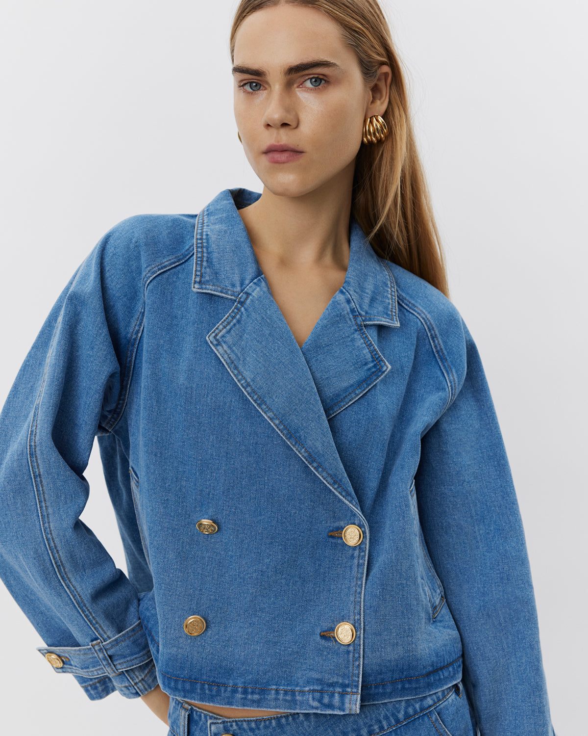 Sofie Schnoor WOMEN EUDORASW JAKKE Jakke 5002 Denim blue