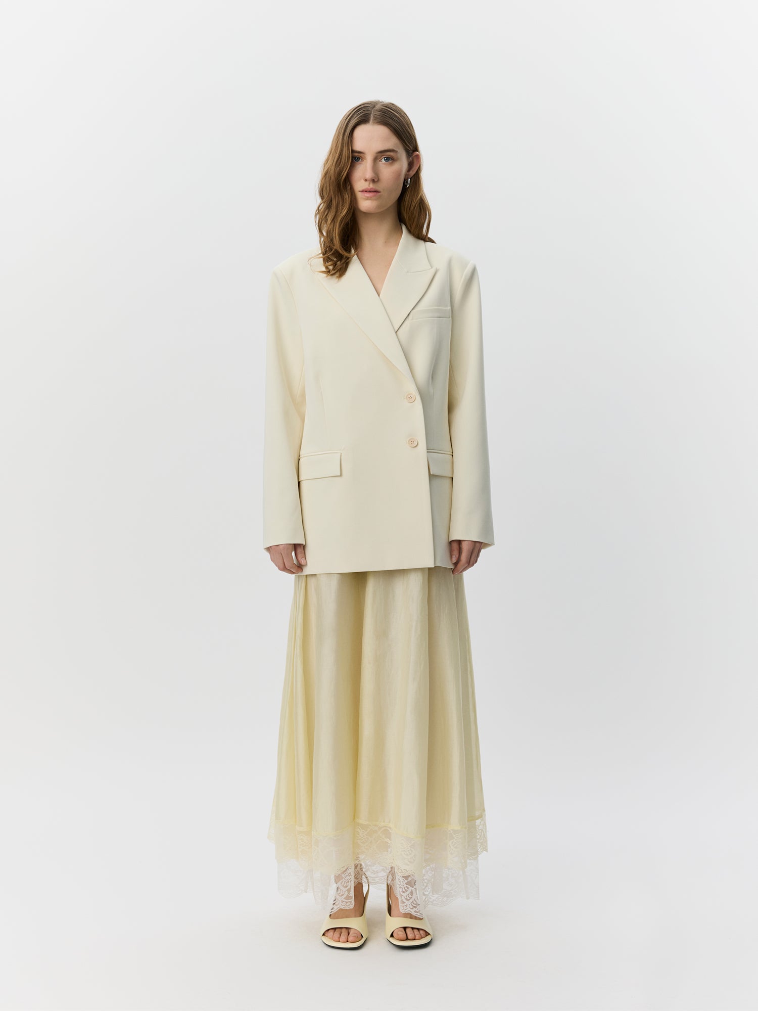 Sofie Schnoor WOMEN HARPIRSW BOXY BLAZER Blazer 0101 Off white
