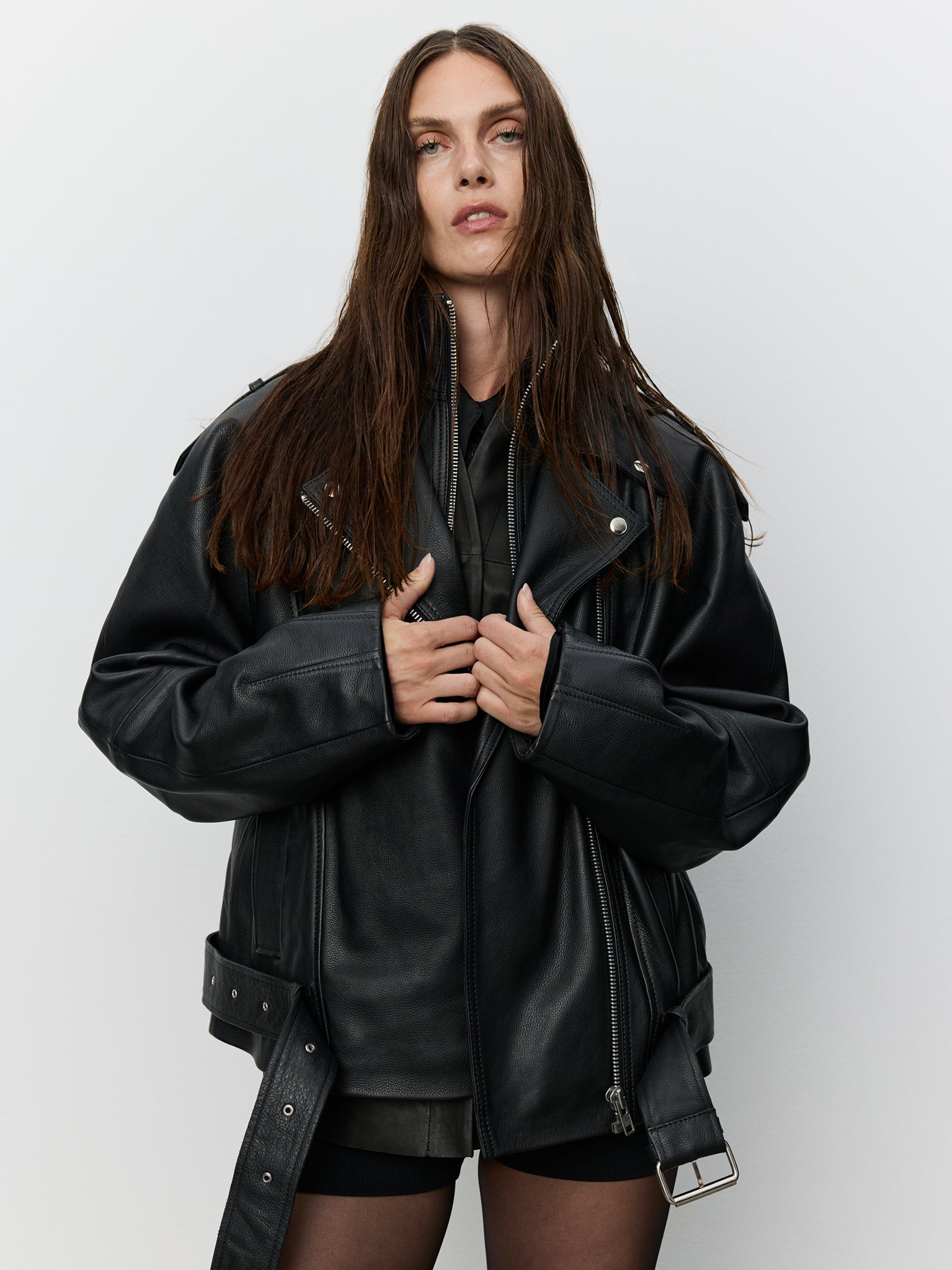 Sofie Schnoor WOMEN ICON 001 - SLOANESW LÆDERJAKKE Læderjakke 1000 Black