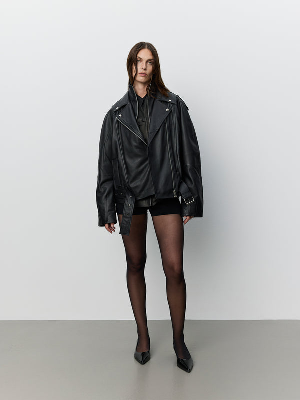 ICON 001 - SLOANESW LEATHER JACKET