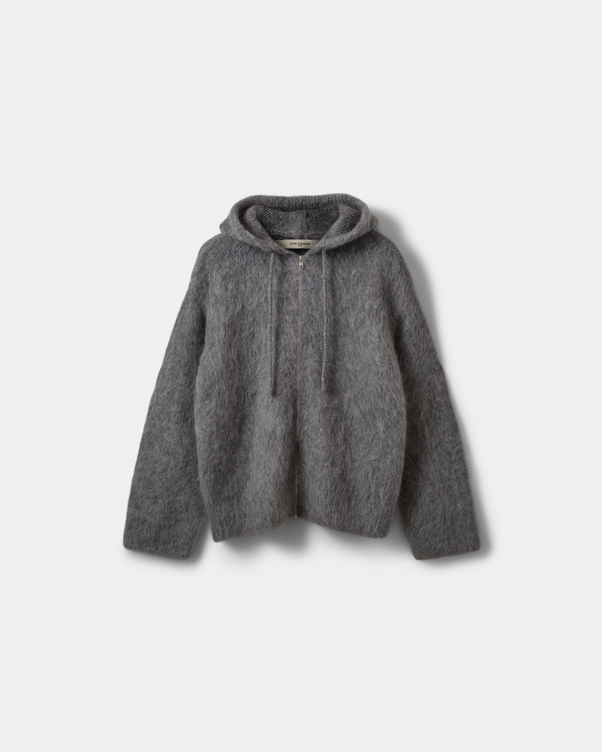 Sofie Schnoor WOMEN ICON 004 - SINASW STRIK HÆTTETRØJE Strik 8014 Light grey melange