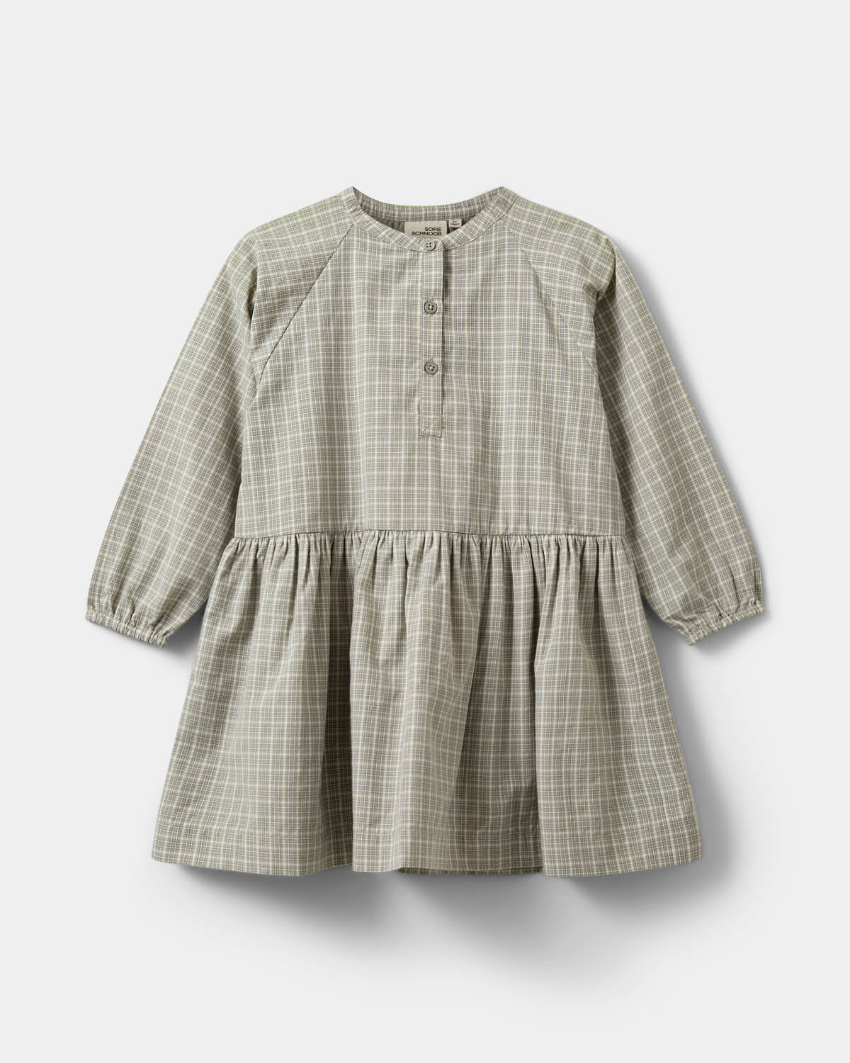 Sofie Schnoor KIDS INDICAKB KJOLE Kjole 8040 Grey check
