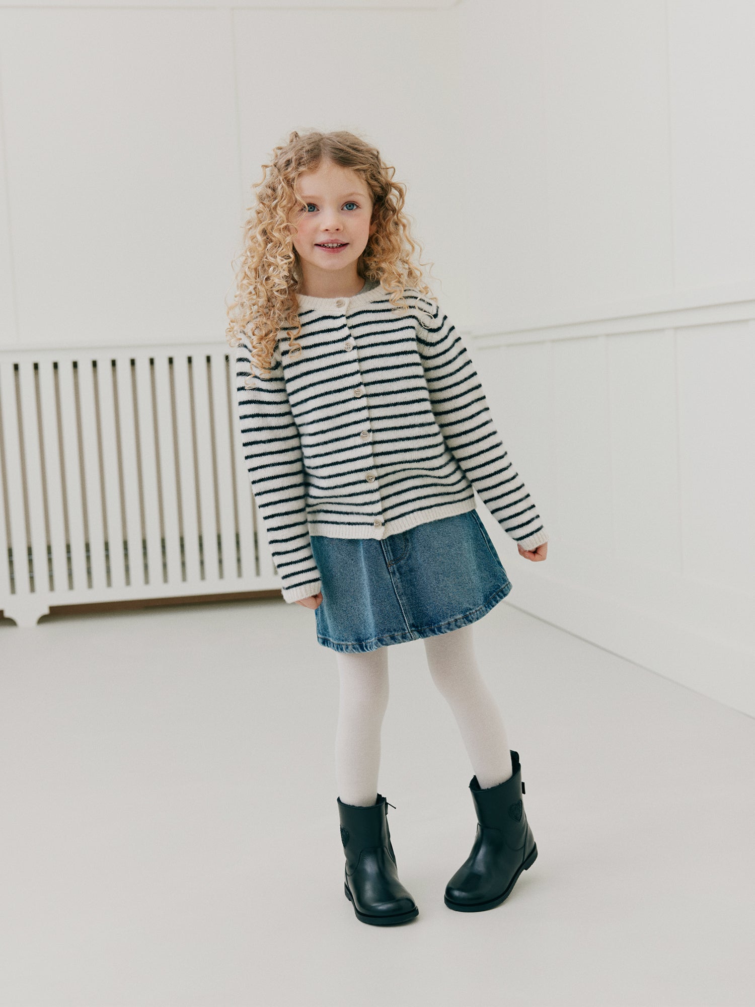 Sofie Schnoor KIDS INDIGOKB NEDERDEL Nederdel 5055 Denim blue